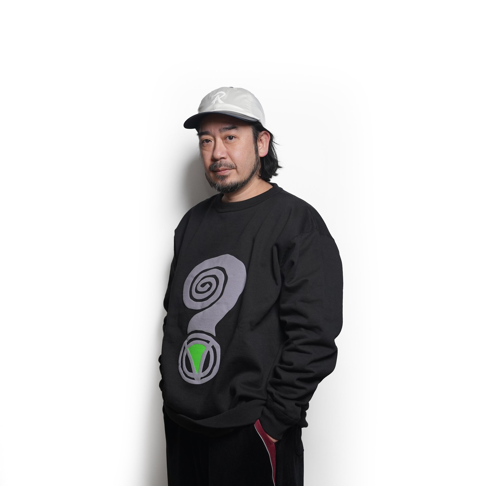 H.S.H CREW | Color_Black | No_VOO-1263_Black【VOO_ヴォー】