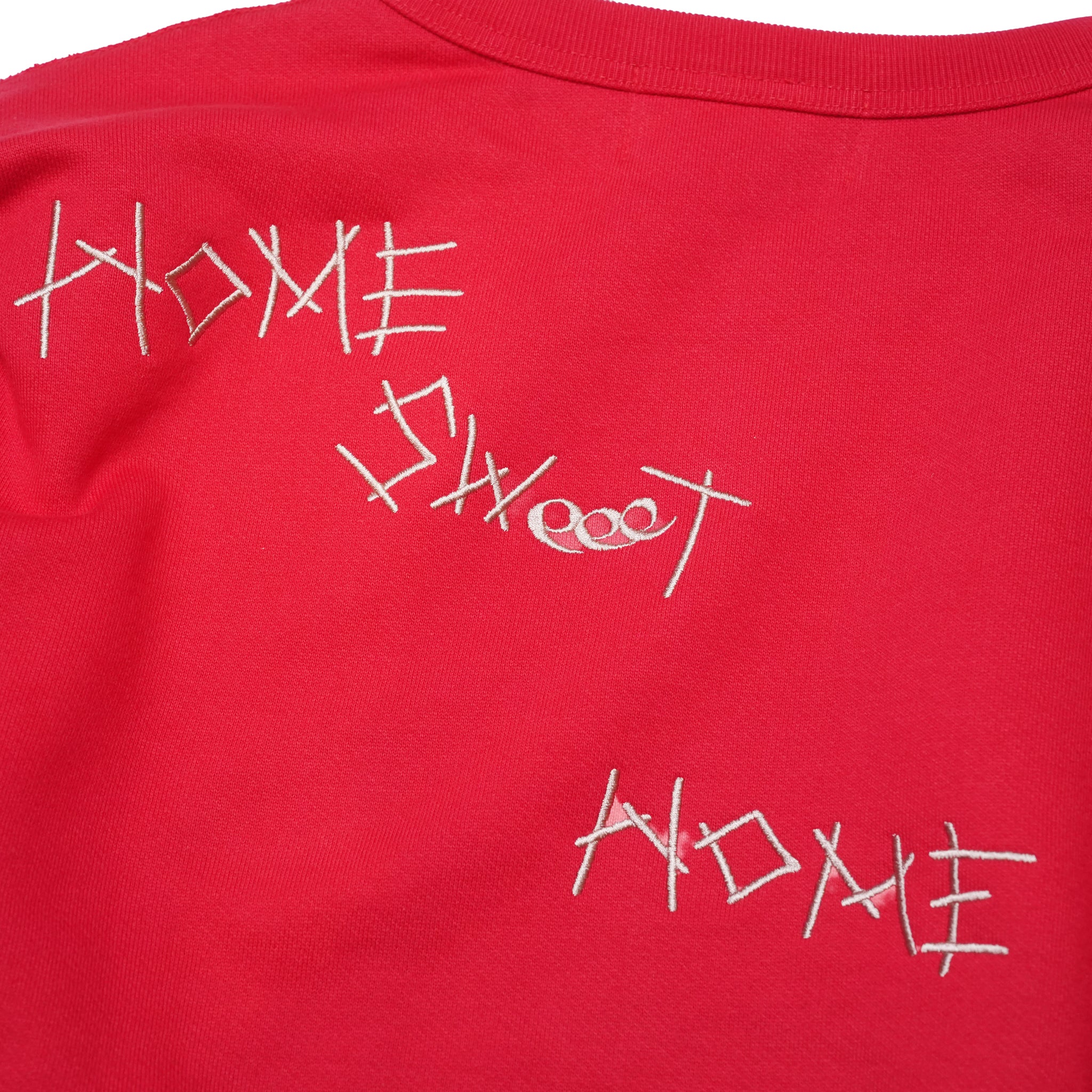 H.S.H CREW | Color_Red | No_VOO-1263_Red【VOO_ヴォー】