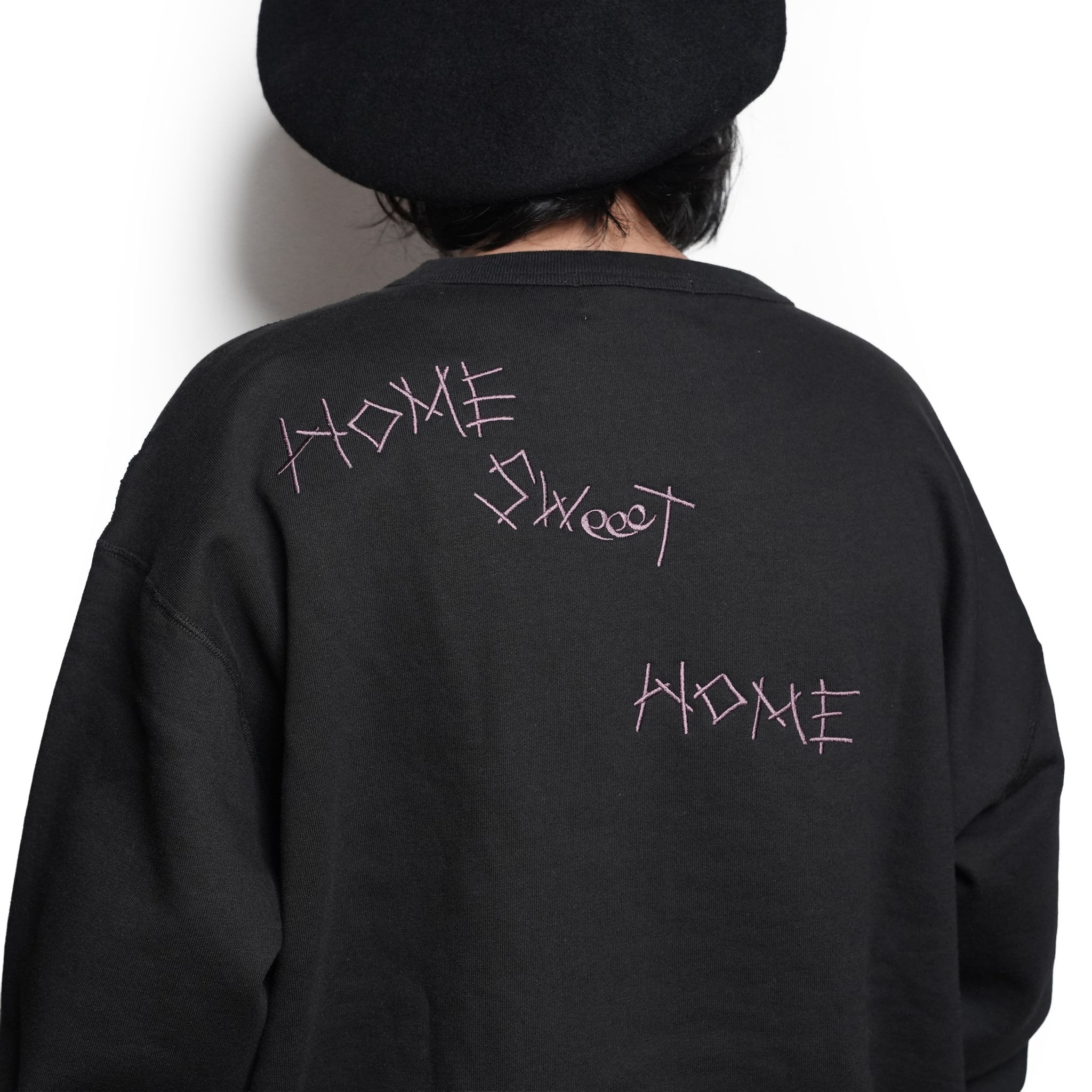H.S.H CREW | Color_Black | No_VOO-1263_Black【VOO_ヴォー】