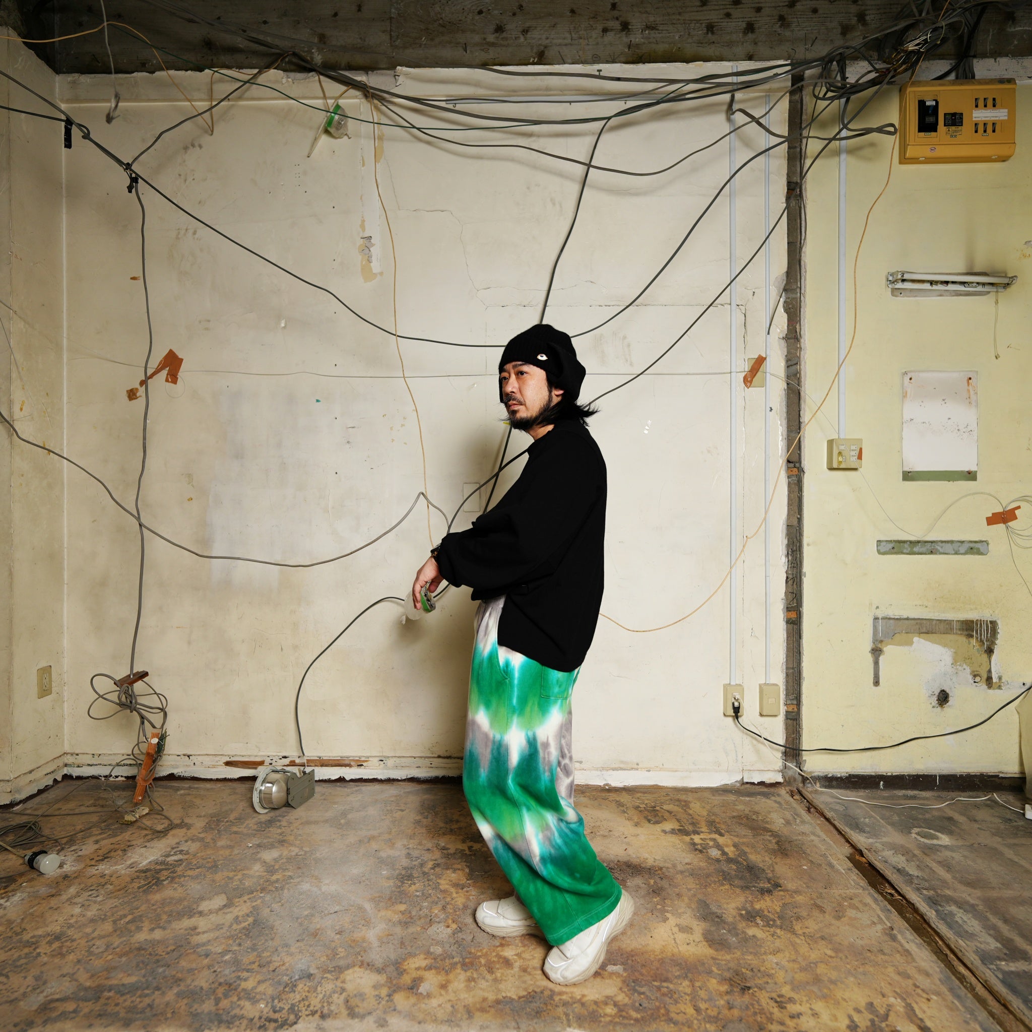 Embroidery Panel Long Sleeve – Ash Whte / Black / Green / Marigold / Redchili | AMBERGLEAM