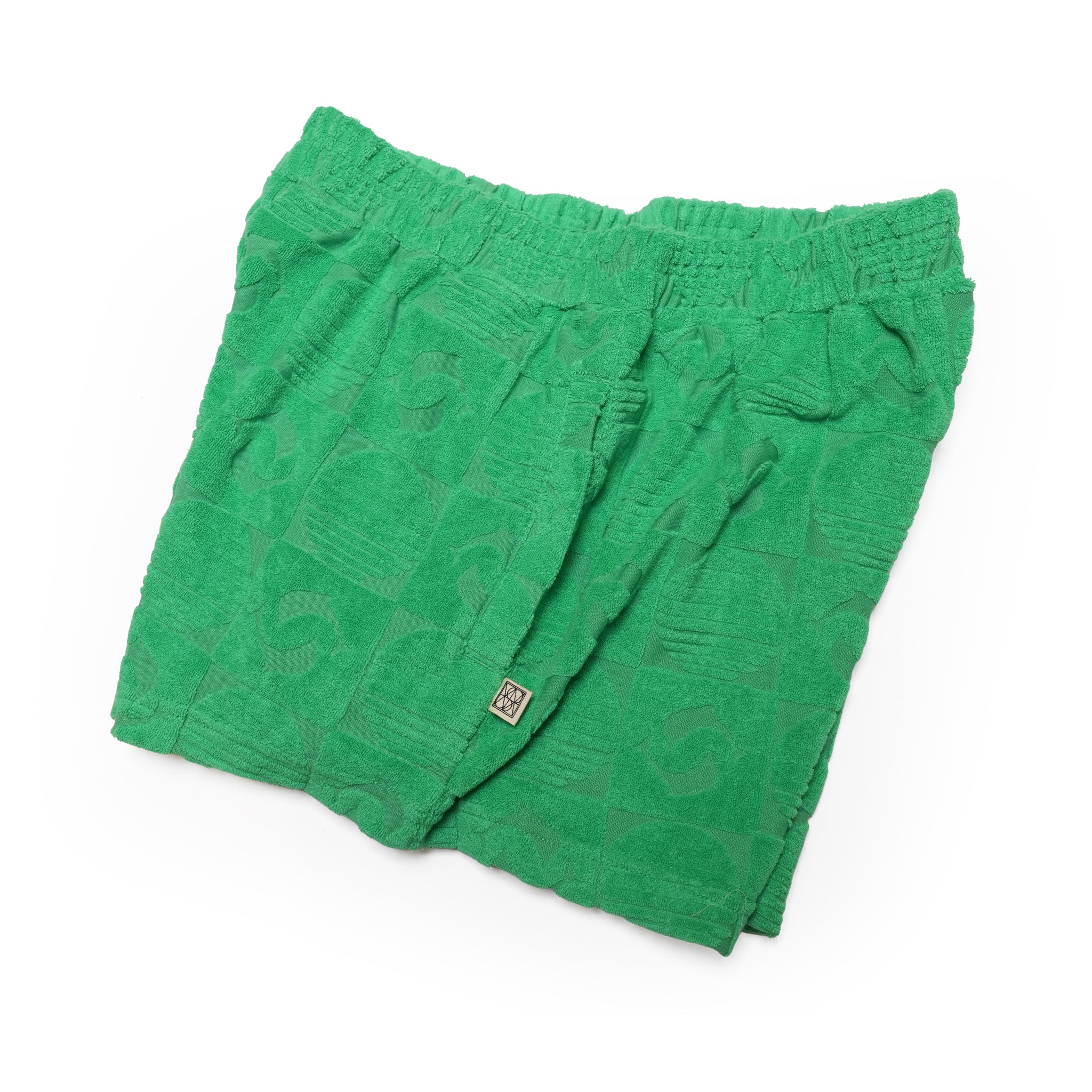 CRUISE TDOLPHINE TERRY SORTS – Tropical Green | ARAMINTA JAMES