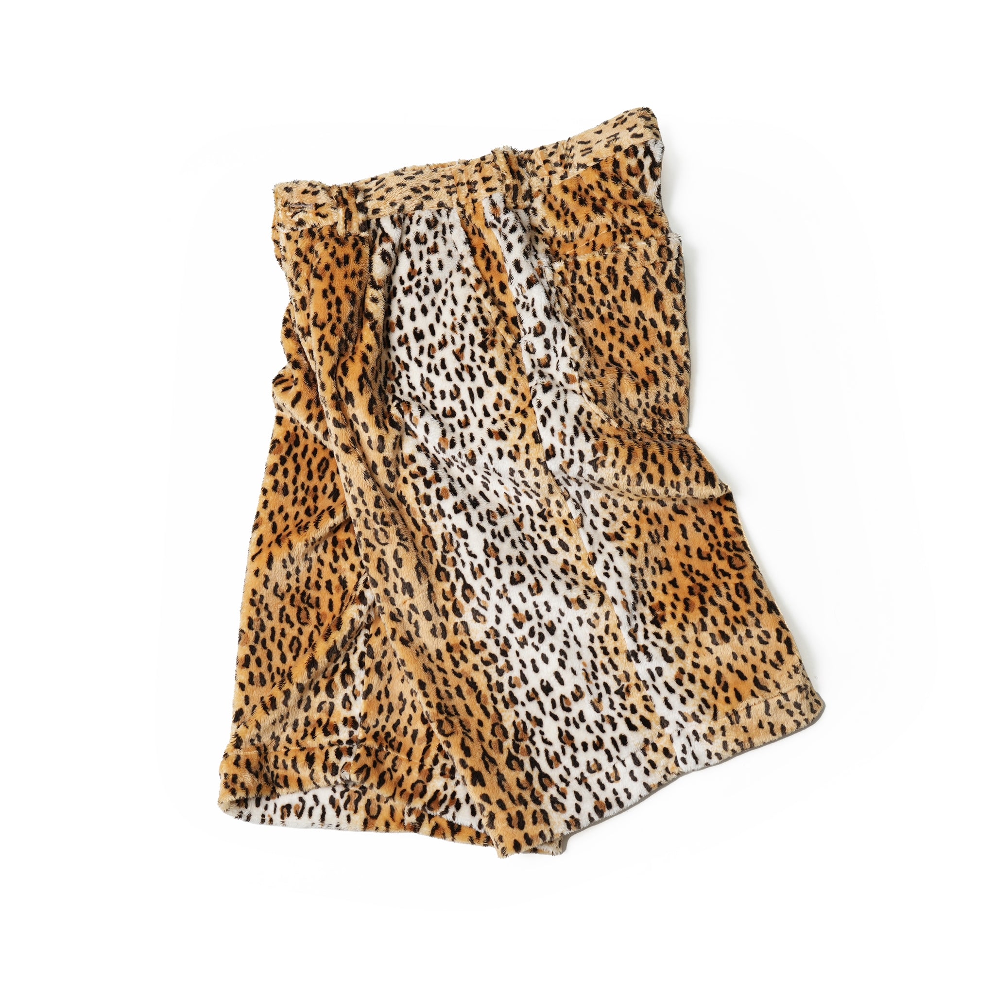 No:efswa-15 | Name: Leopard Short Pants | Color:Leopard | Size:Free【EFFECTEN_エフェクテン】