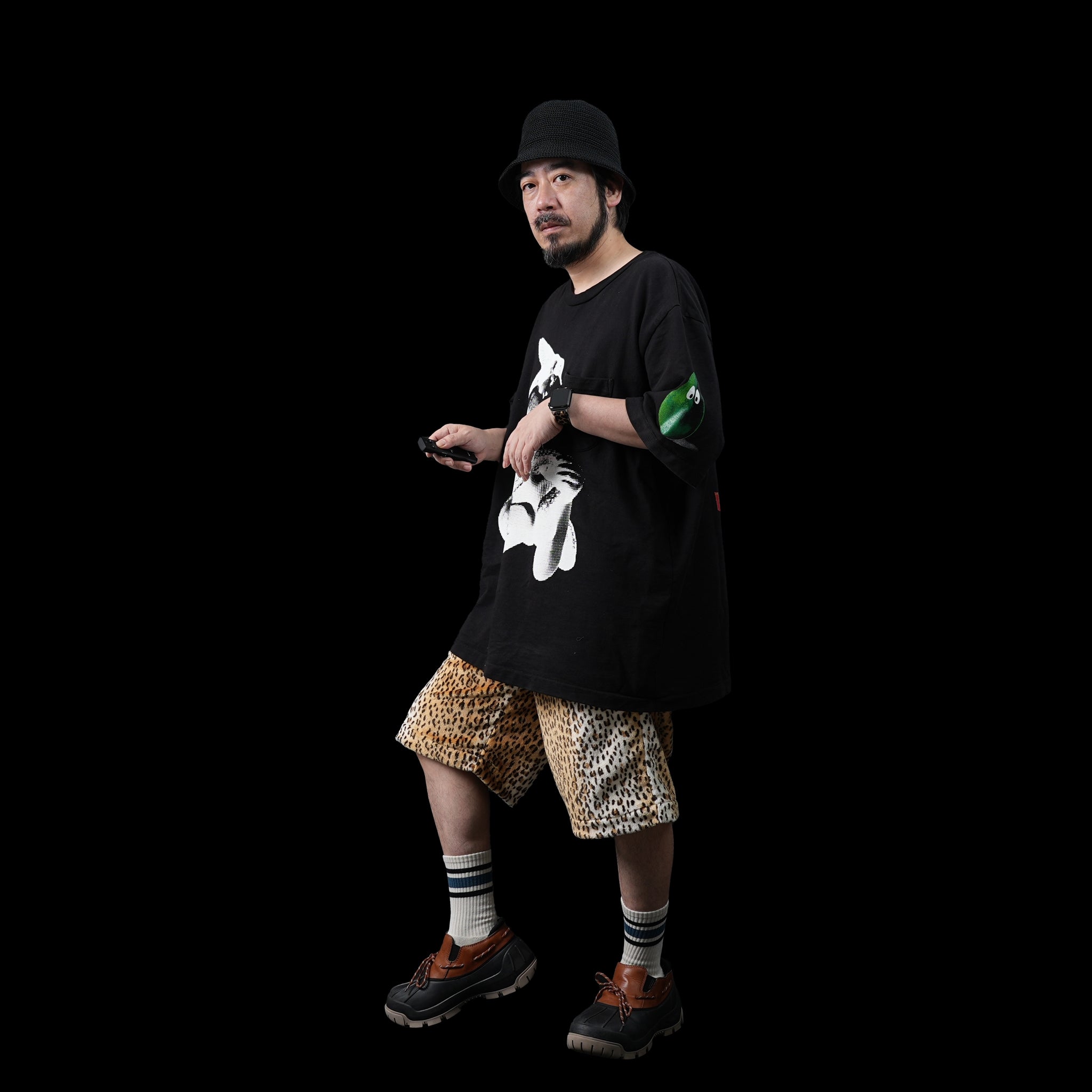 No:efswa-15 | Name: Leopard Short Pants | Color:Leopard | Size:Free【EFFECTEN_エフェクテン】