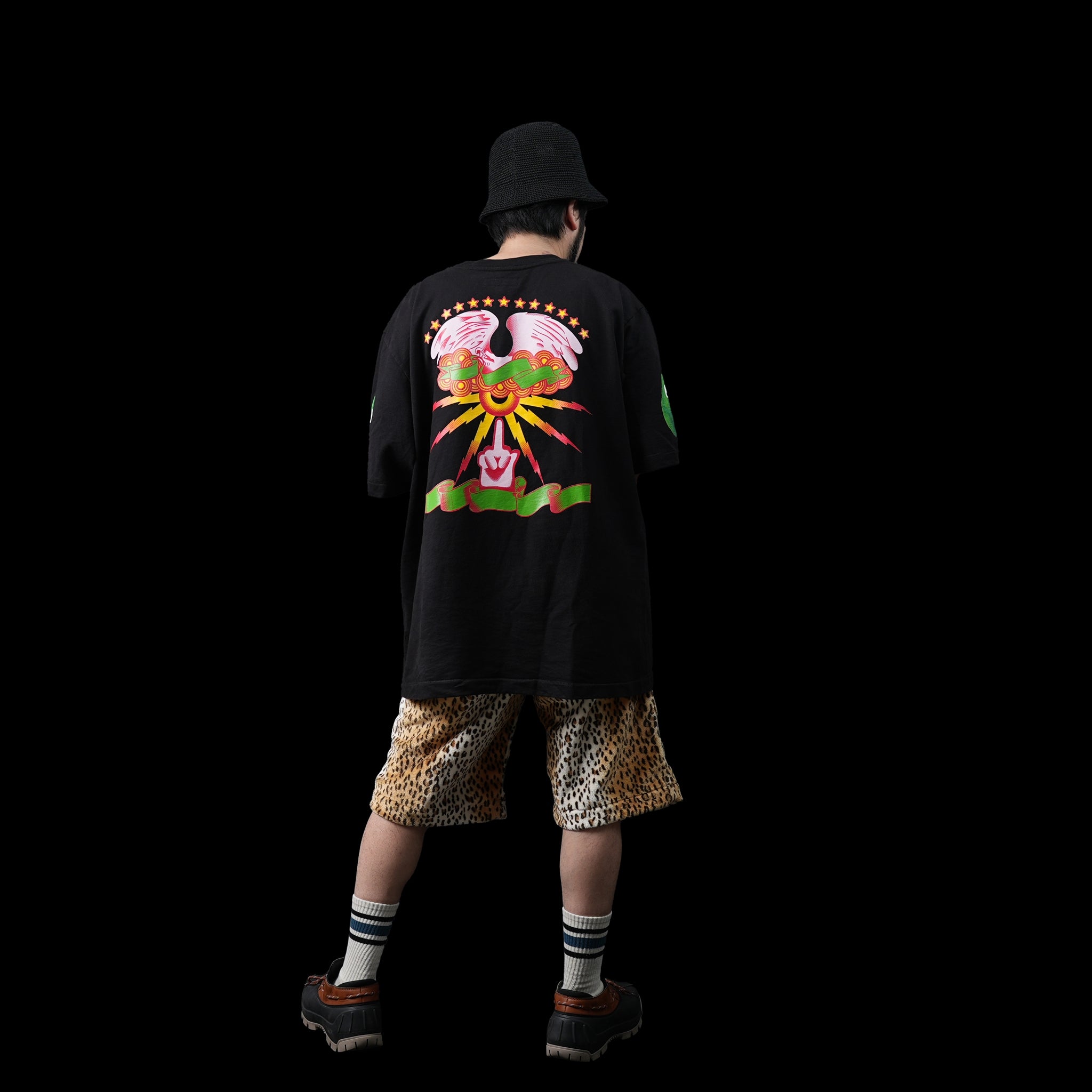 No:efswa-15 | Name: Leopard Short Pants | Color:Leopard | Size:Free【EFFECTEN_エフェクテン】