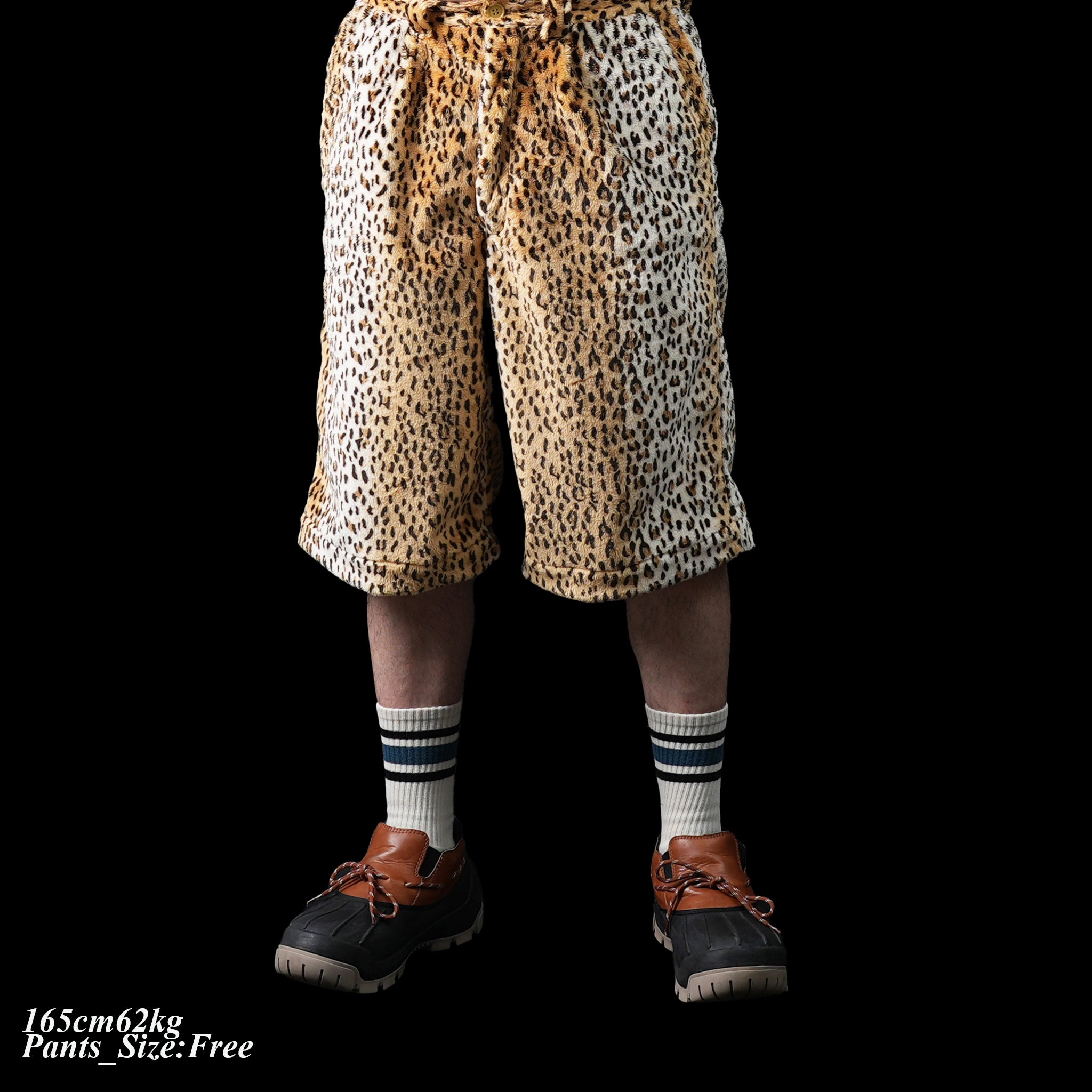 No:efswa-15 | Name: Leopard Short Pants | Color:Leopard | Size:Free【EFFECTEN_エフェクテン】