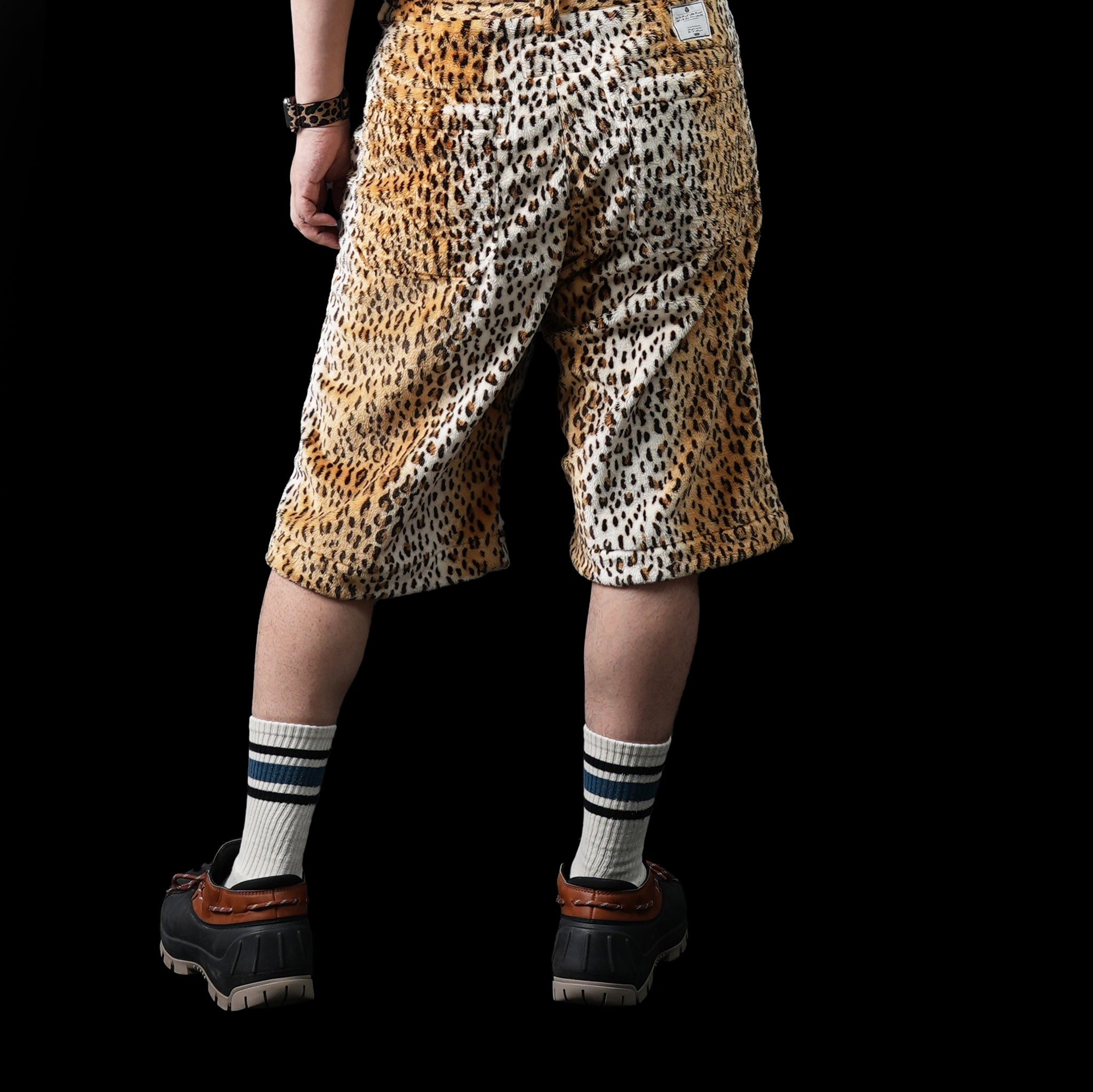 No:efswa-15 | Name: Leopard Short Pants | Color:Leopard | Size:Free【EFFECTEN_エフェクテン】