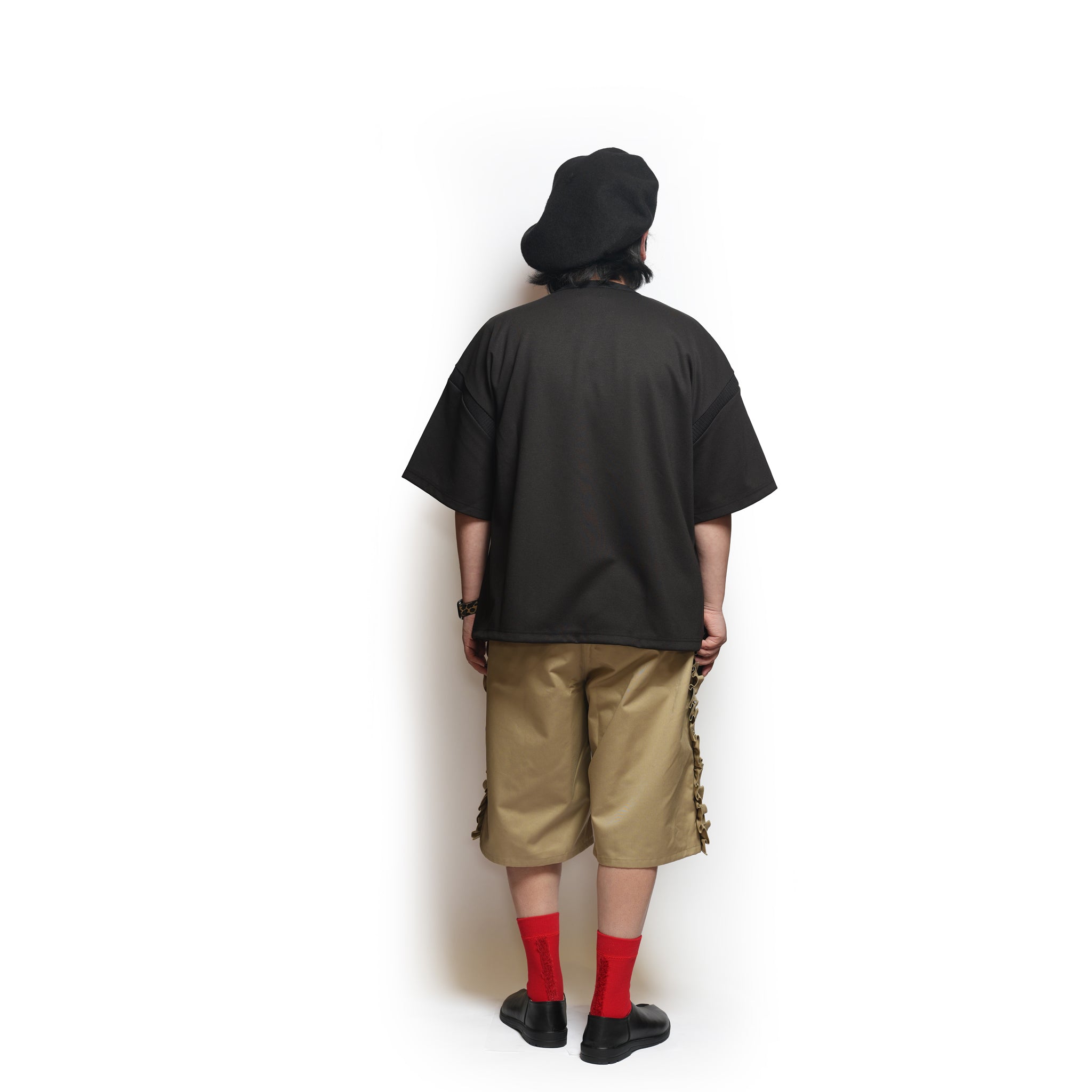 Rib T-Shirt – Black | NICK GEAR