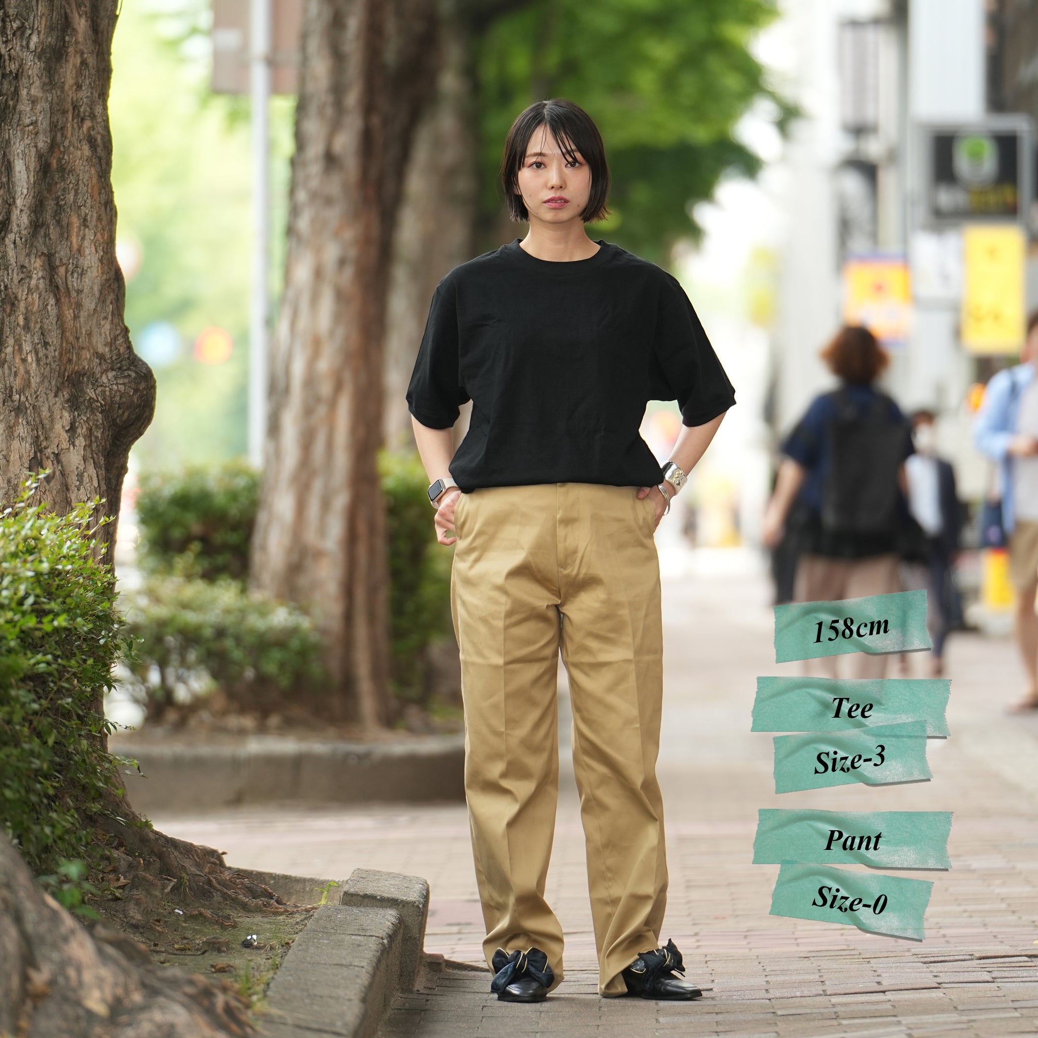 No:MIL19HPT3302 | Name:HIGHRISE STRAIGHT CHINO | Color:Khakibeige【KHA:KI_カーキ】
