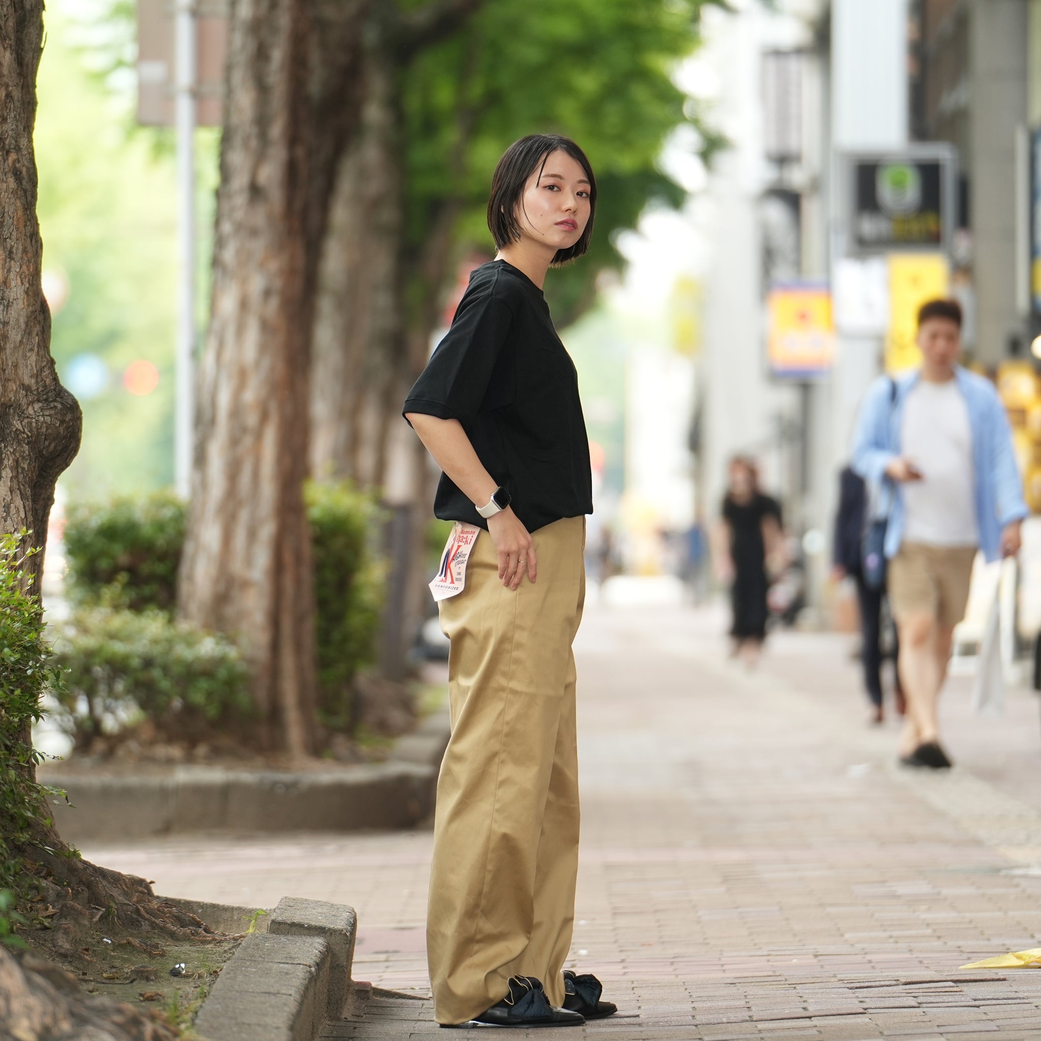 No:MIL19HPT3302 | Name:HIGHRISE STRAIGHT CHINO | Color:Khakibeige【KHA:KI_カーキ】