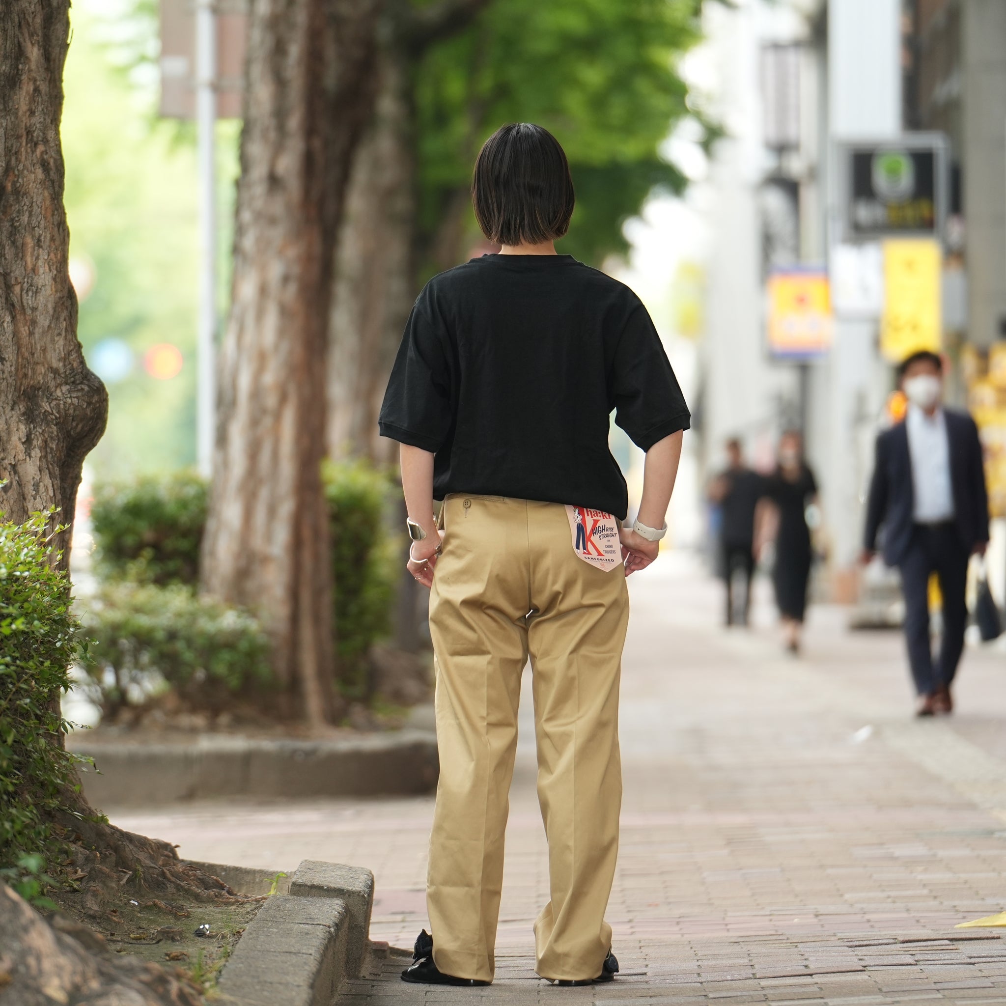 No:MIL19HPT3302 | Name:HIGHRISE STRAIGHT CHINO | Color:Khakibeige【KHA:KI_カーキ】