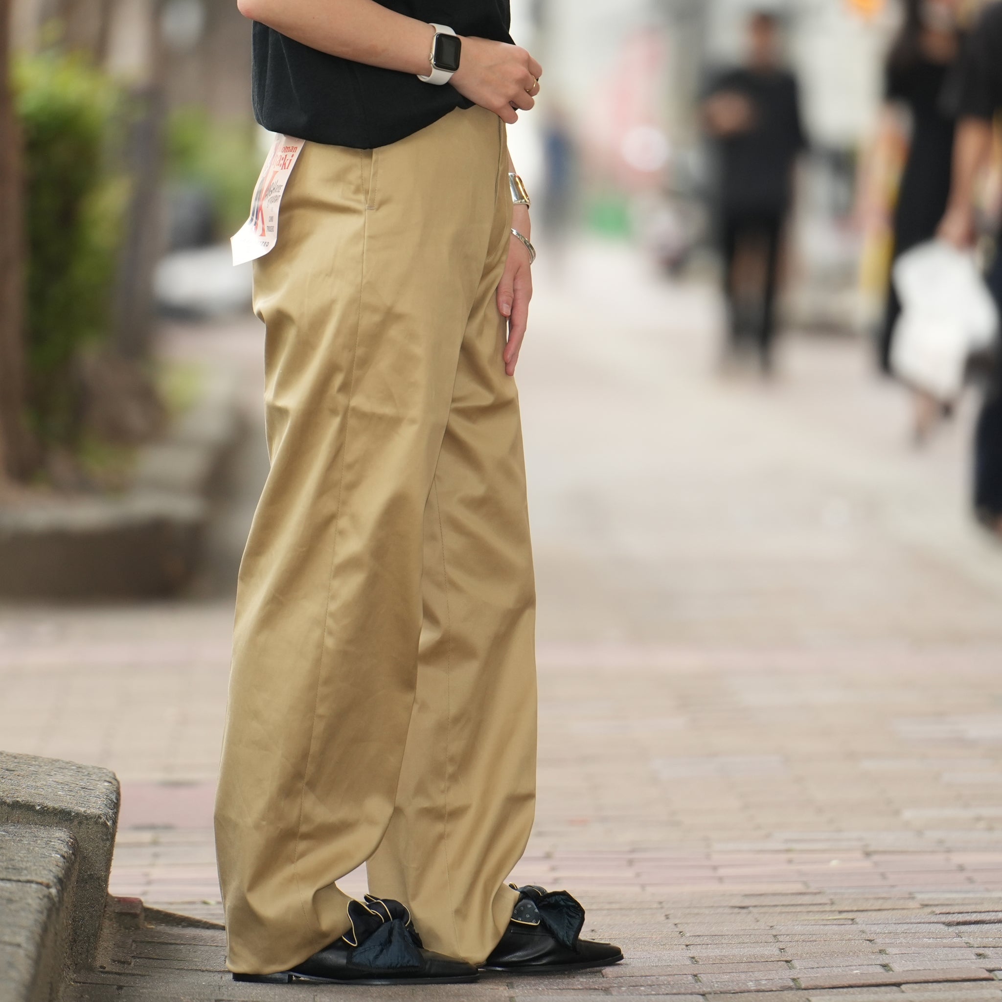 No:MIL19HPT3302 | Name:HIGHRISE STRAIGHT CHINO | Color:Khakibeige【KHA:KI_カーキ】