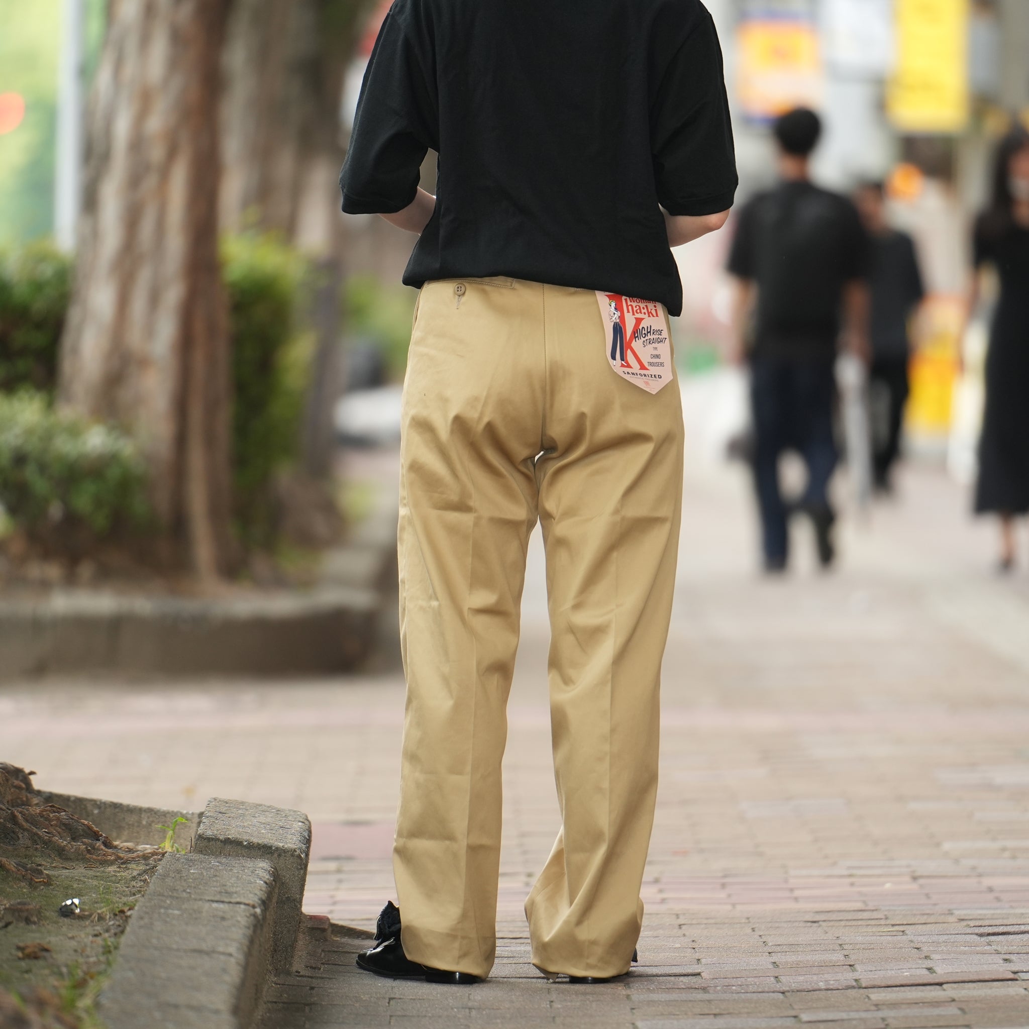 No:MIL19HPT3302 | Name:HIGHRISE STRAIGHT CHINO | Color:Khakibeige【KHA:KI_カーキ】