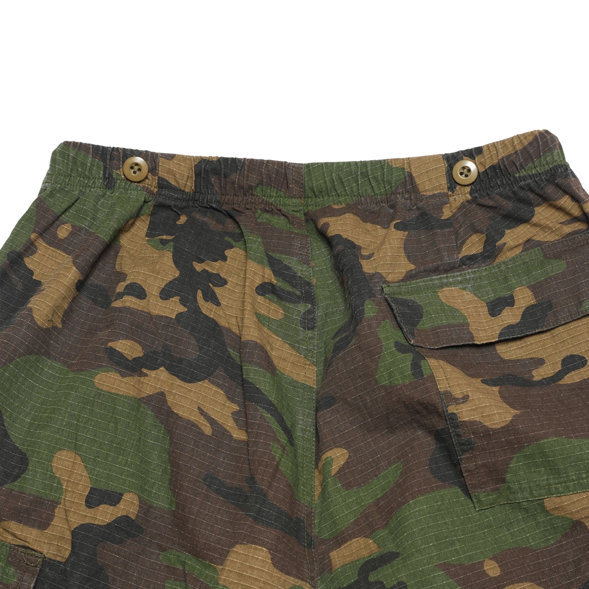 Easy Trousers Shorts / Randy shorts-rip (Woodland) | IMPRESTORE