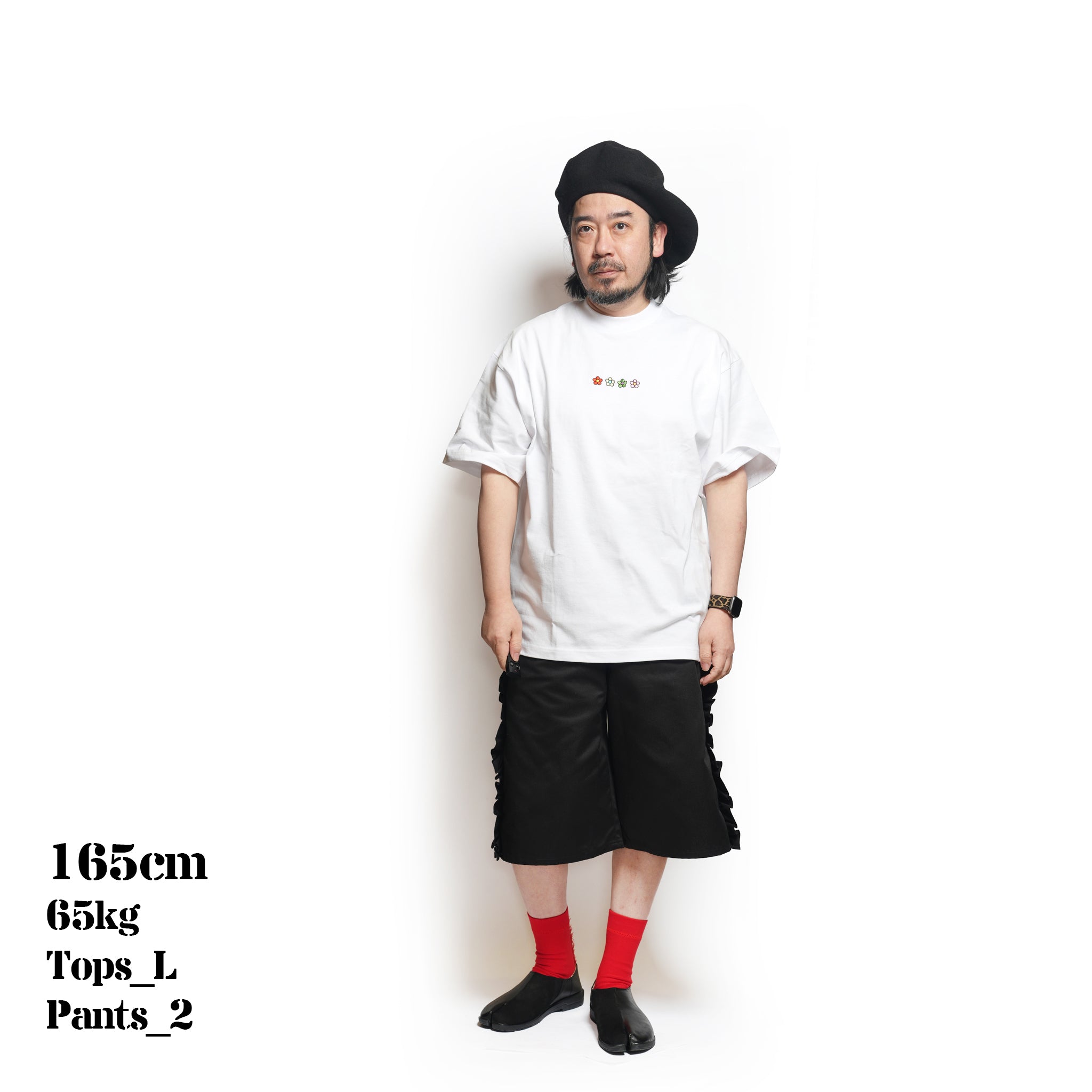 Alignment Flower T-Shirt – White | NICK GEAR