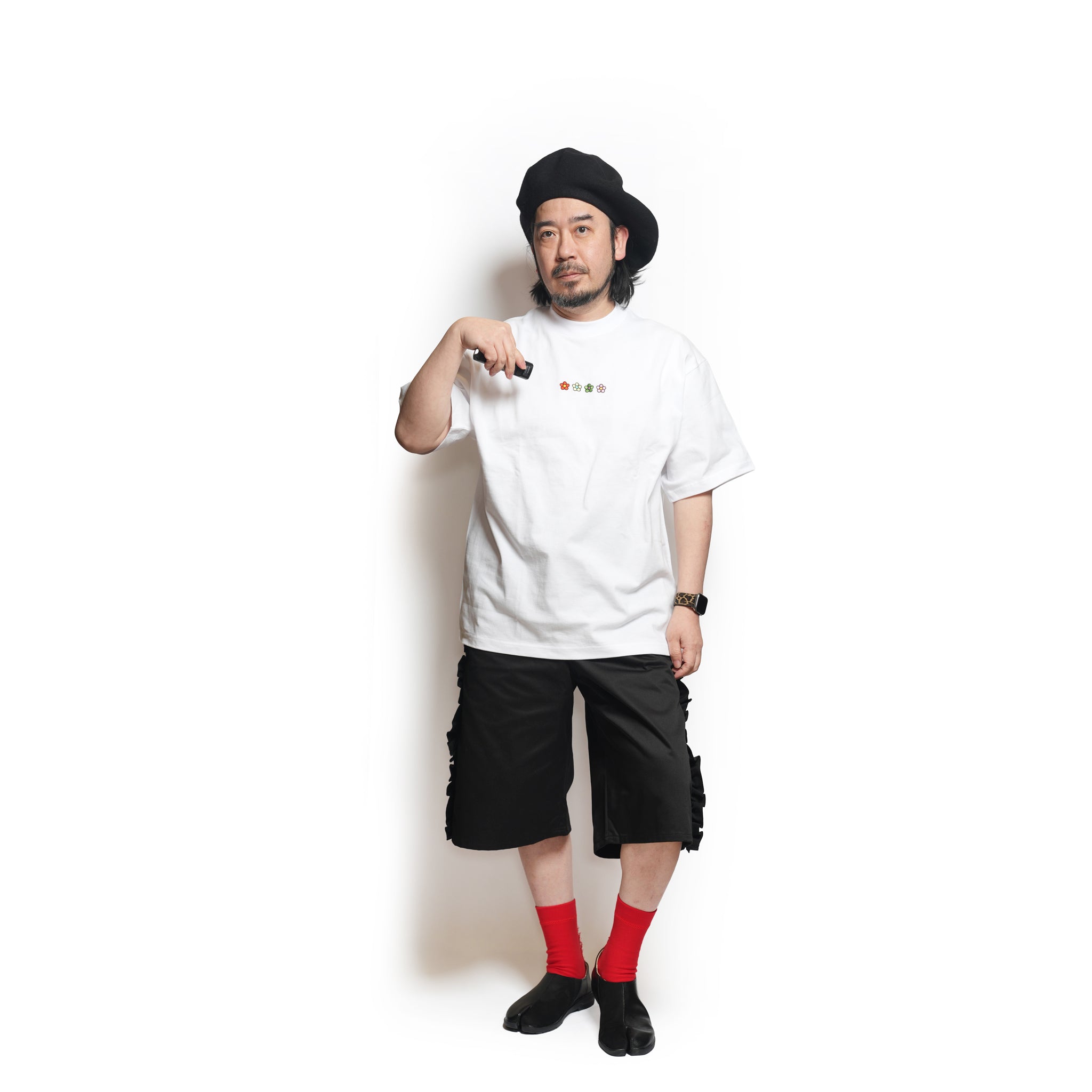 Alignment Flower T-Shirt – White | NICK GEAR