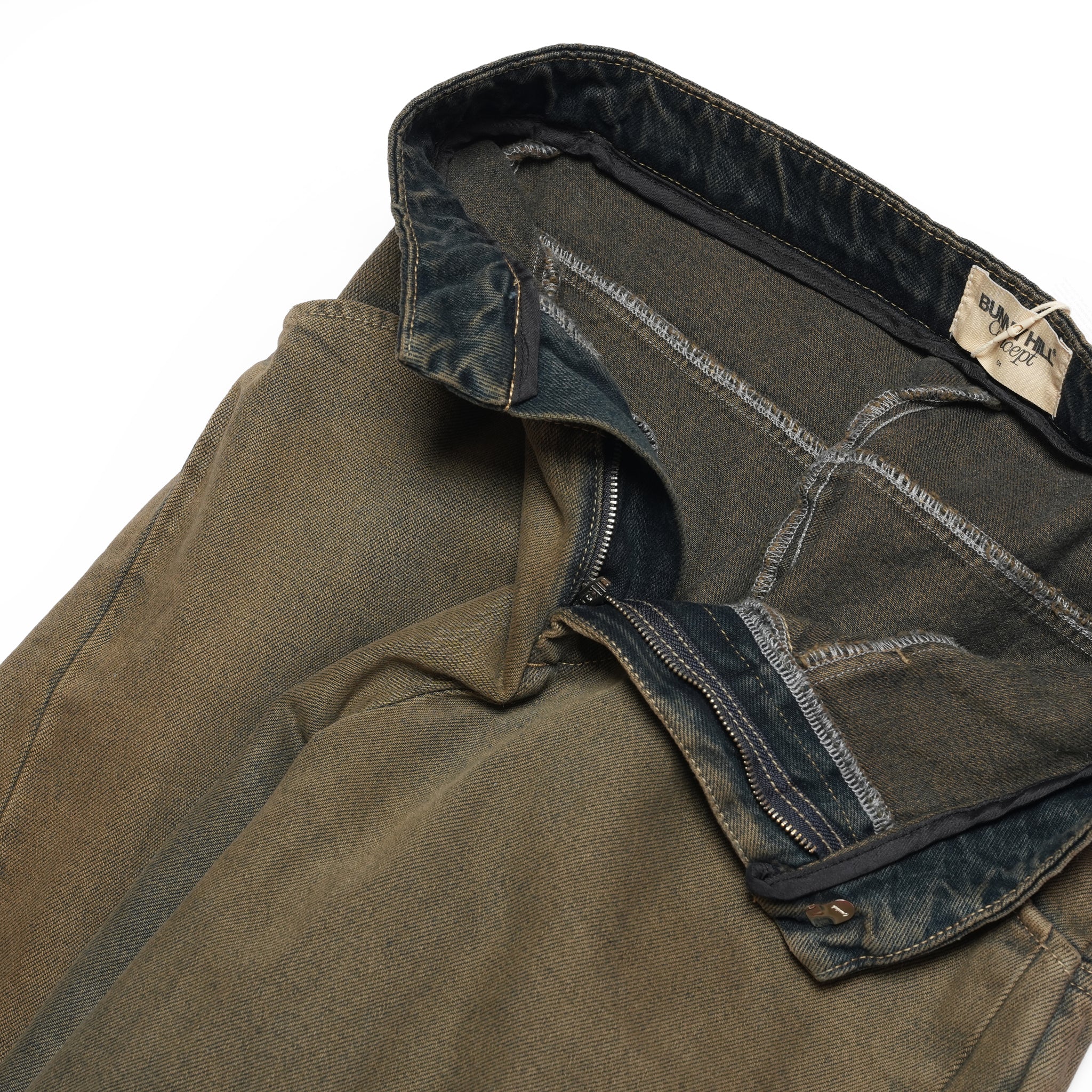 SEYMOUR PANTS VER JEAN (BROWNISH GRAY) | Bunny Hill Concept