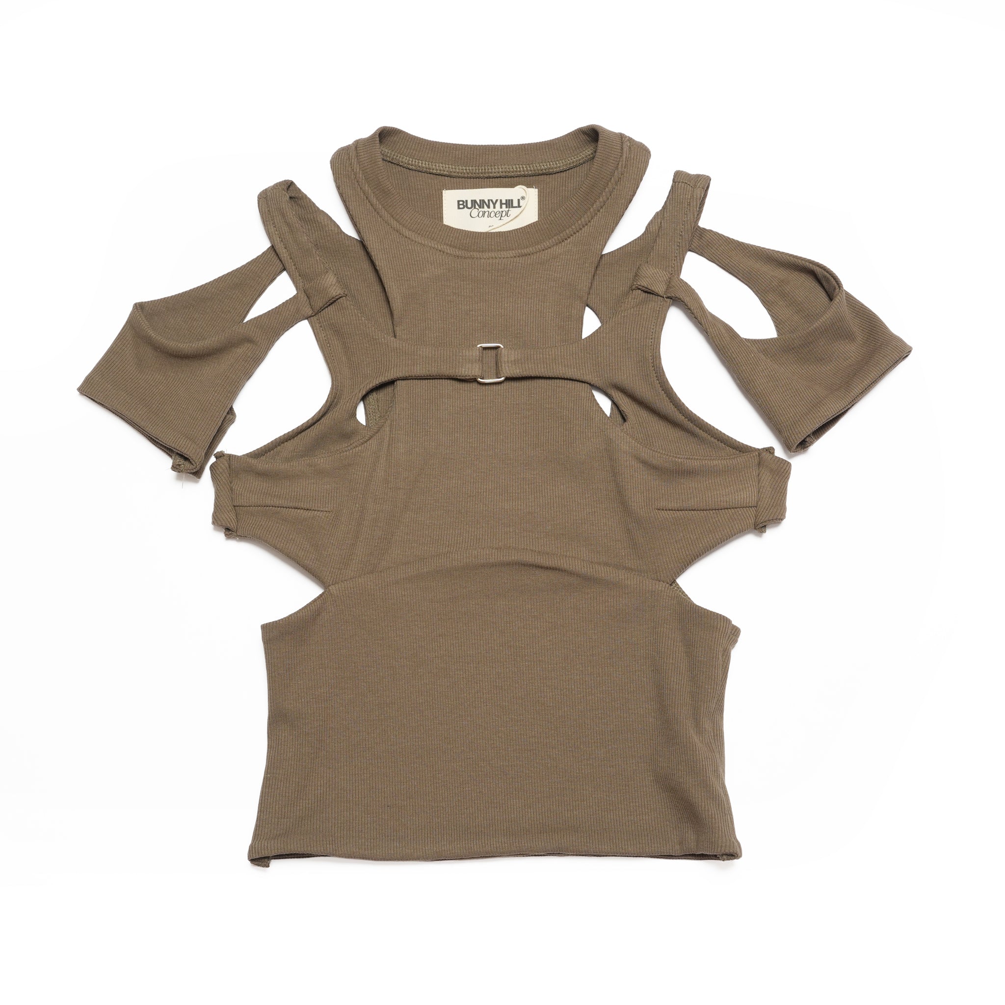 TAWNY TOP (ARMY GREEN) | Bunny Hill Concept