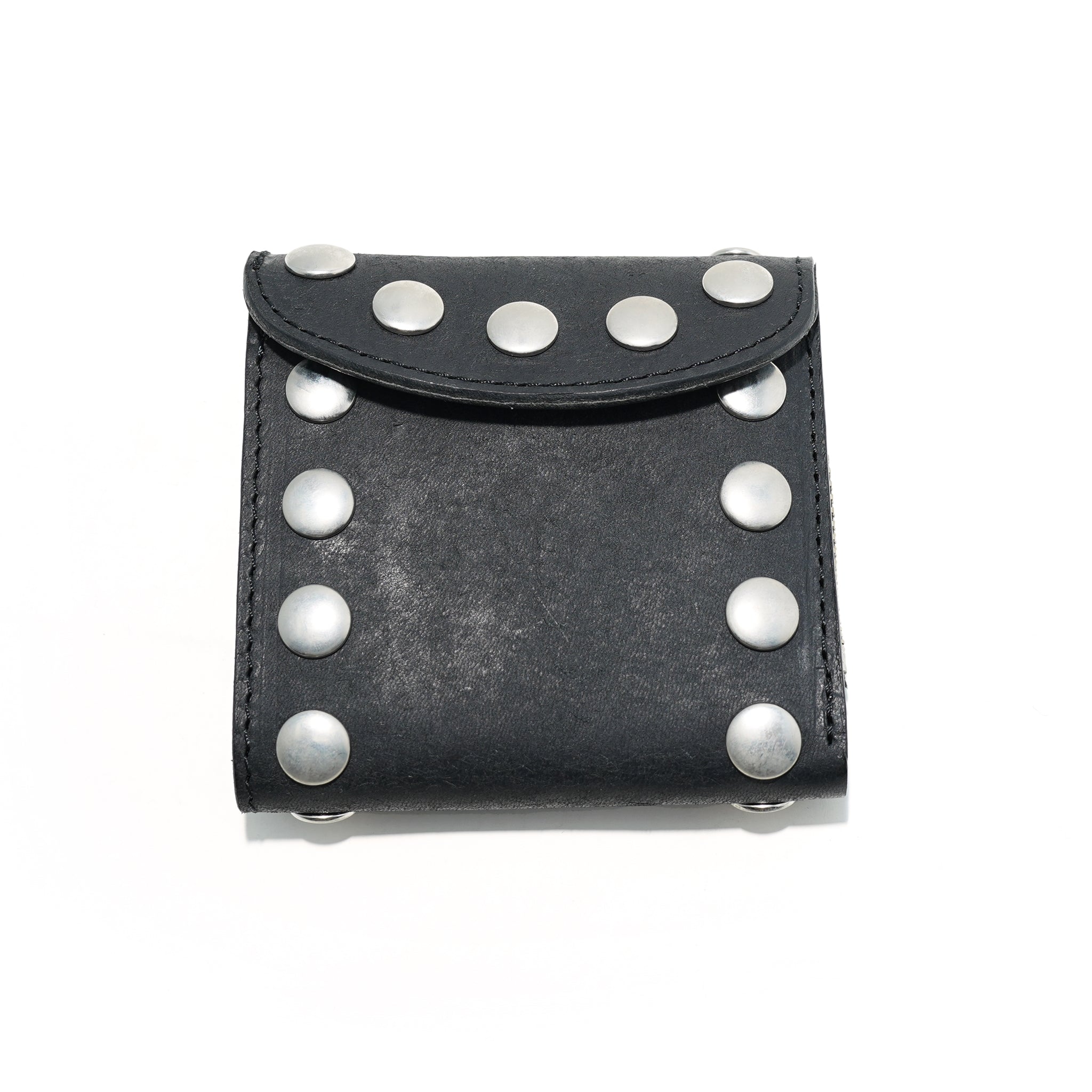 No:PN992003 | Name:特大カシメサイフ | Color:Black |【SARANAM_サラナン】