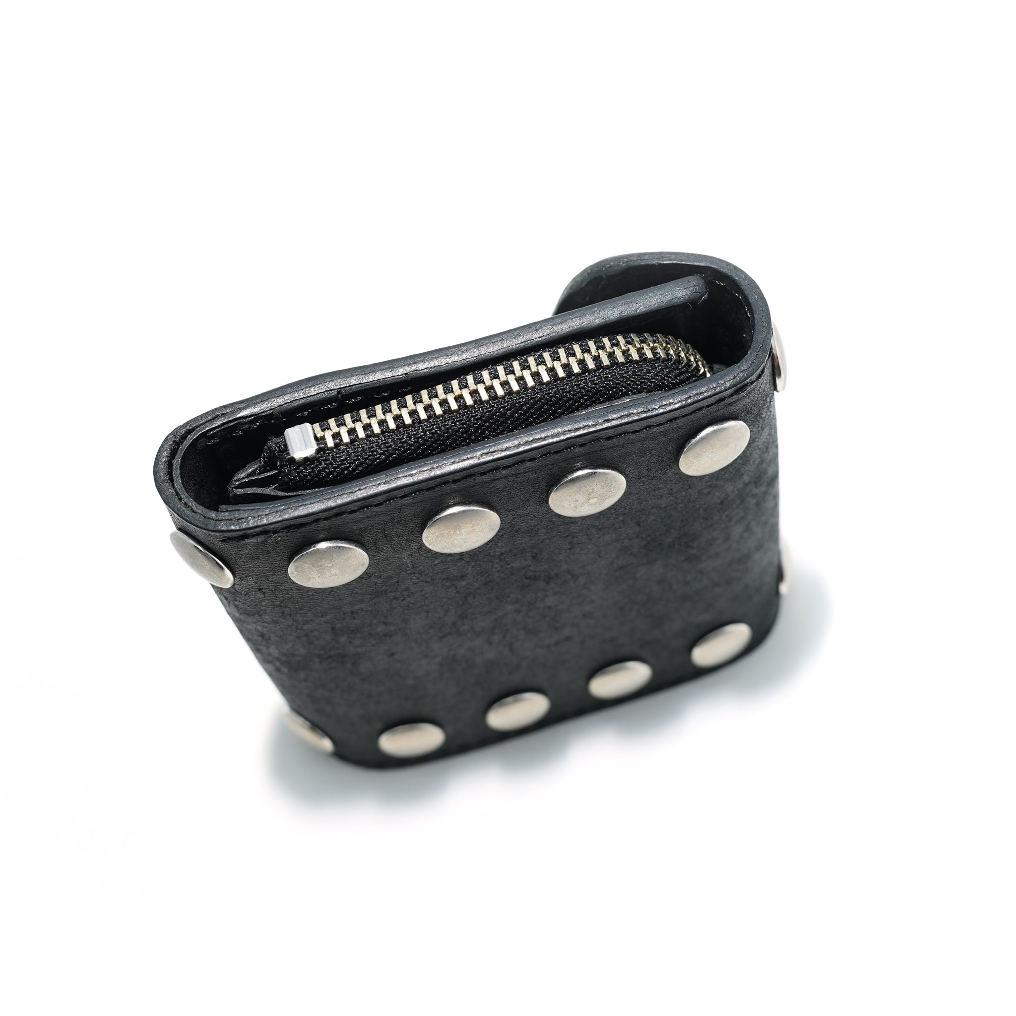 No:PN992003 | Name:特大カシメサイフ | Color:Black |【SARANAM_サラナン】