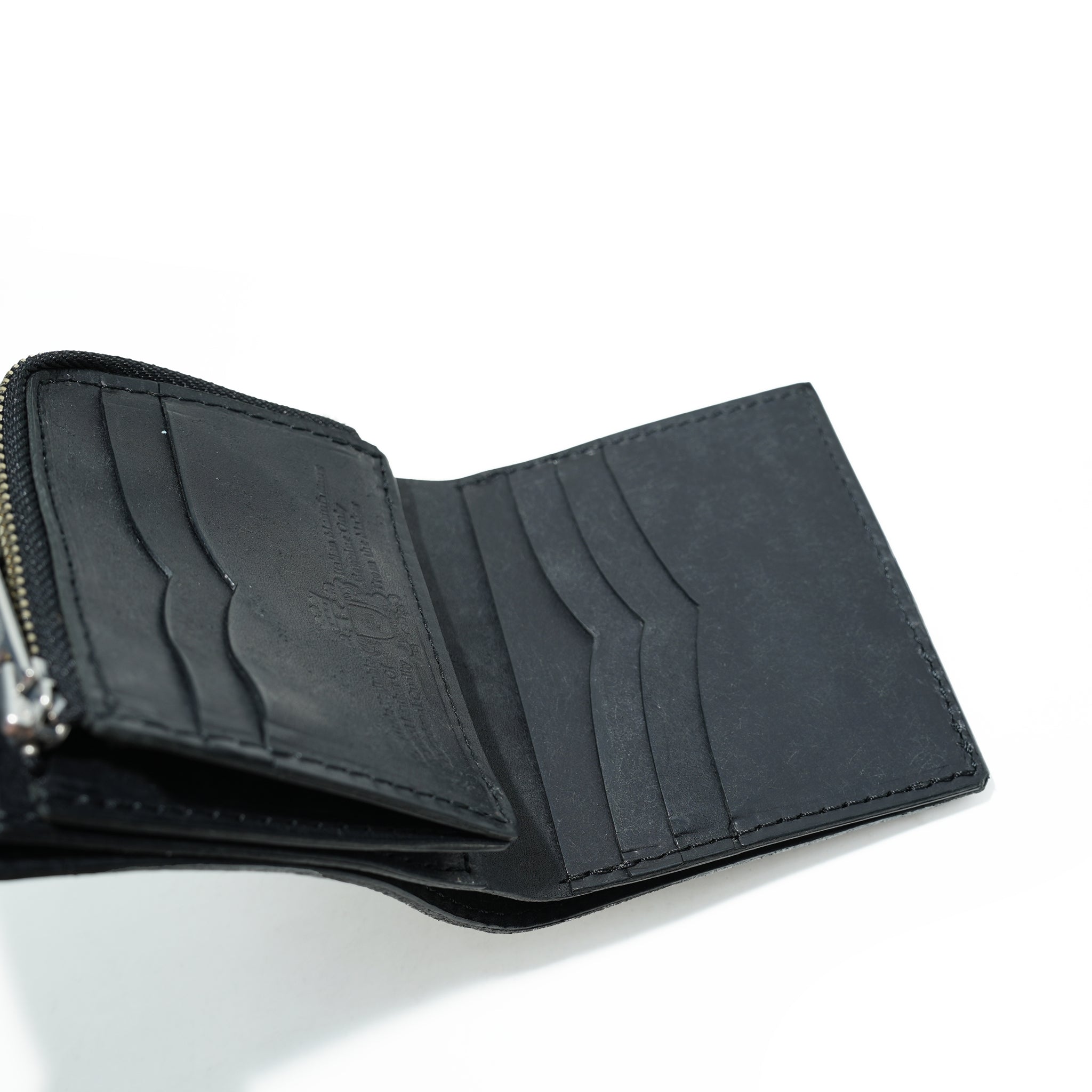 No:PN992003 | Name:特大カシメサイフ | Color:Black |【SARANAM_サラナン】