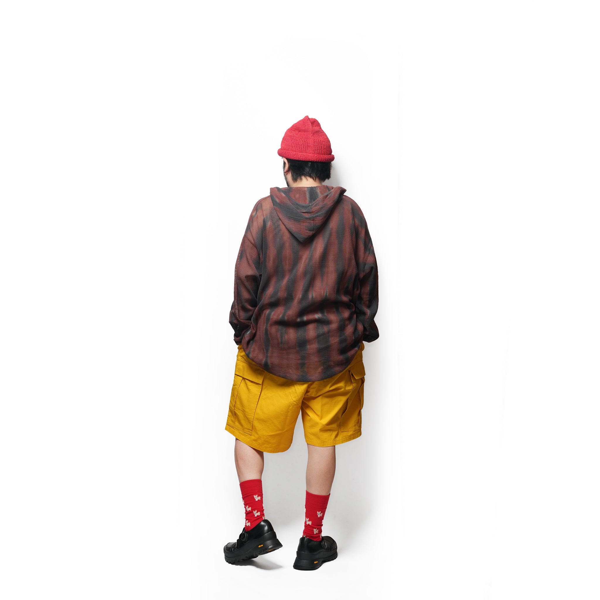 Easy Trousers Shorts / Randy shorts-rip (Yellow) | IMPRESTORE