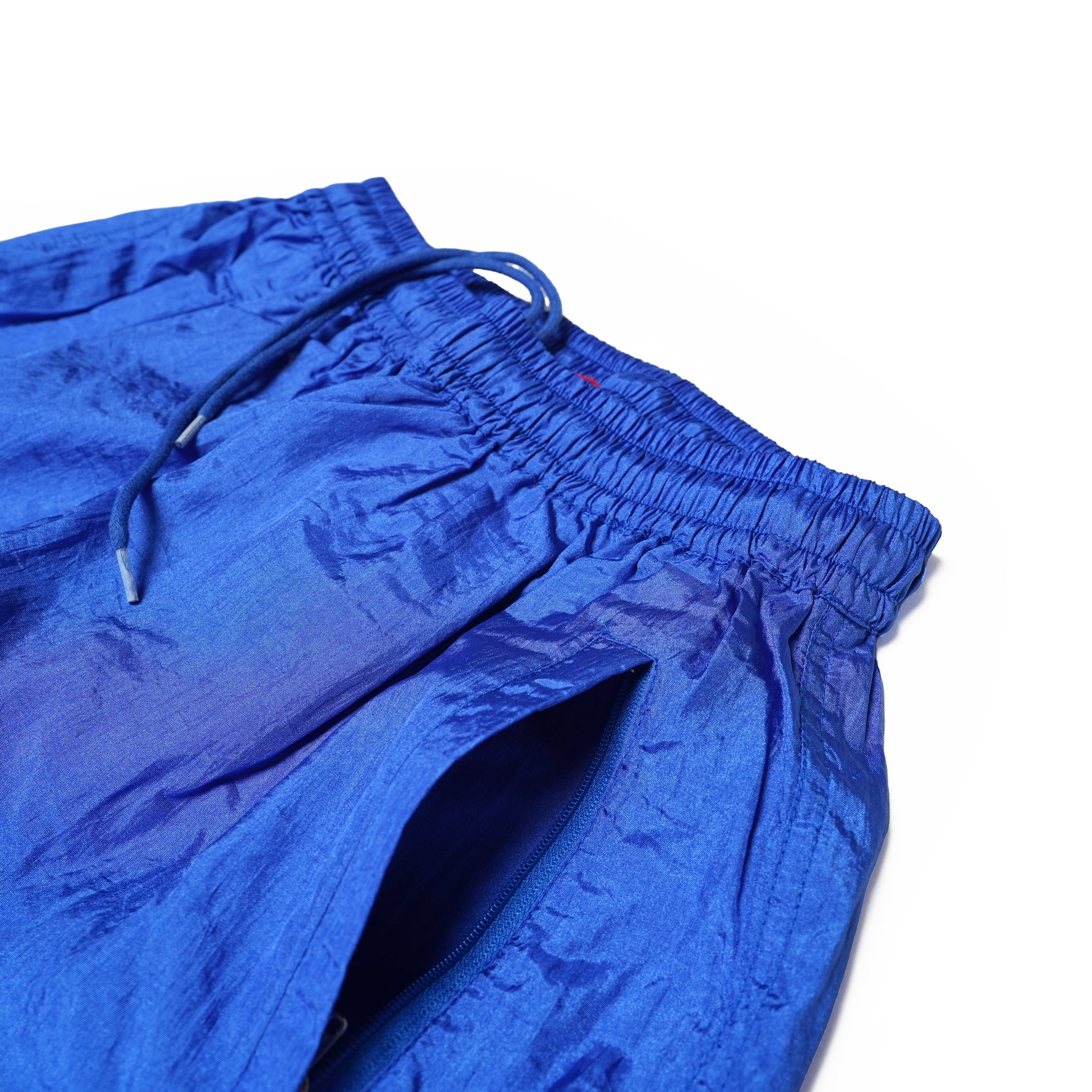 OK241-501_BLU | Nylon Embroidery Pants | Color:Blu【OK_オーケー】