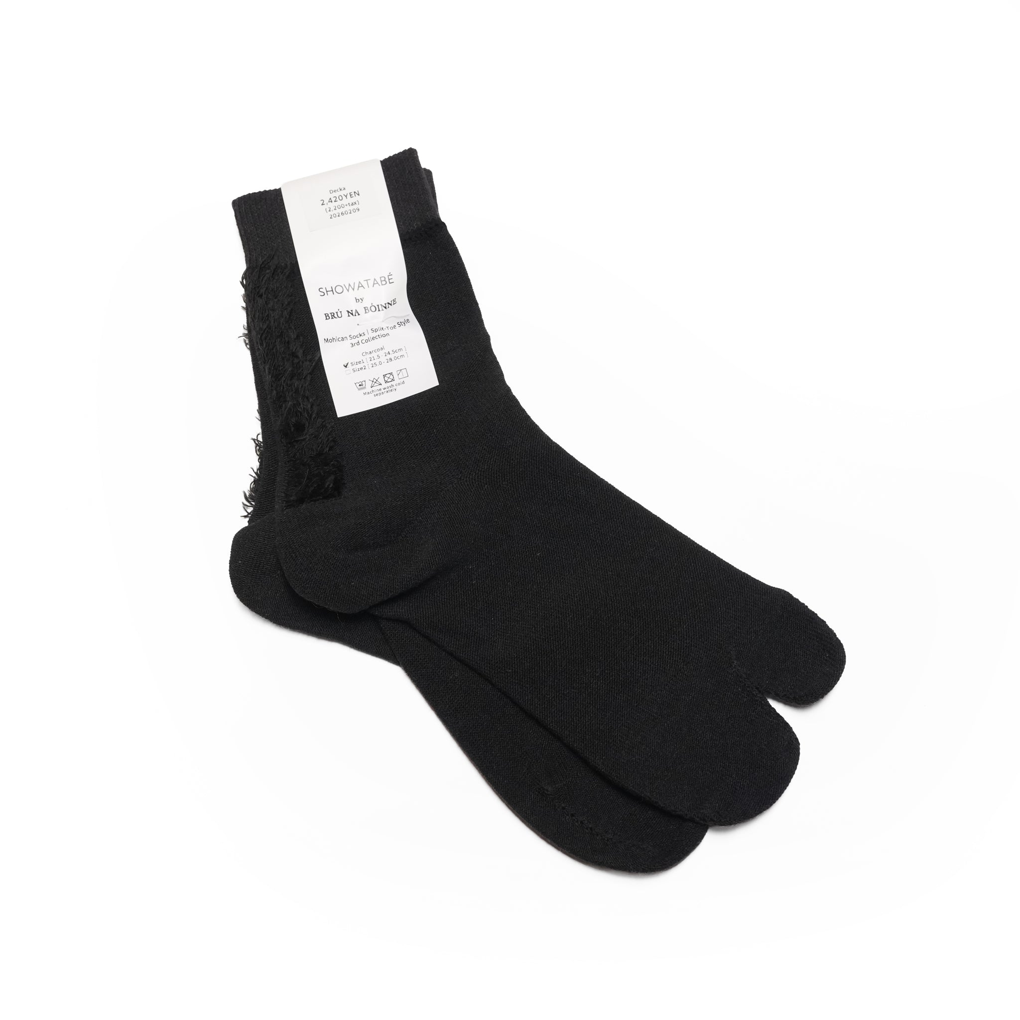 Mohican Socks | Split-Toe Style | 3rd Collection – 5 Colors | DECKA QUALITY SOCKS | DECKA BRÚ NA BÓINNE | SHOWATABÉ【ネコポス選択可能】