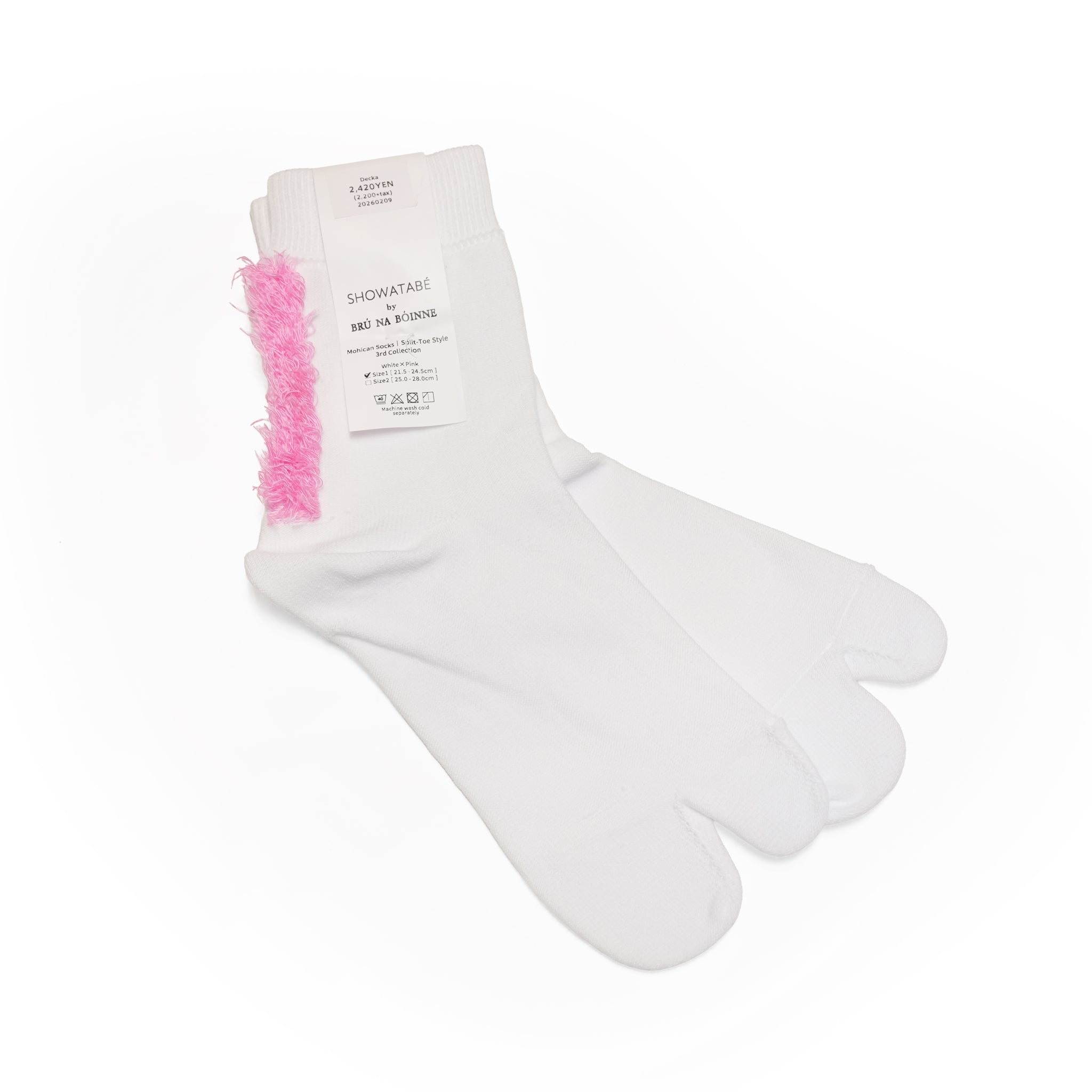 Mohican Socks | Split-Toe Style | 3rd Collection – 5 Colors | DECKA QUALITY SOCKS | DECKA BRÚ NA BÓINNE | SHOWATABÉ【ネコポス選択可能】