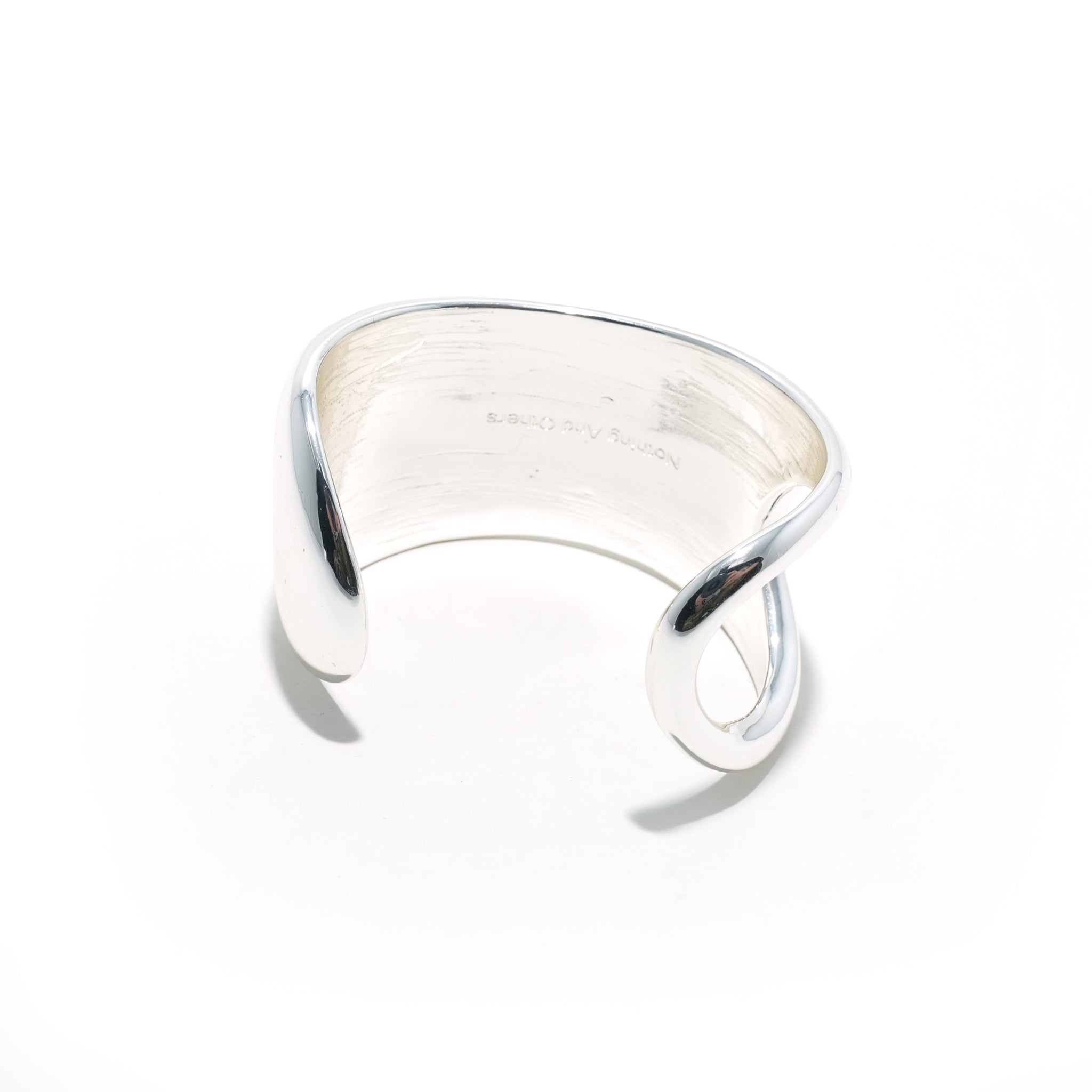 C42210008 | Sidehole Bangle | Color:Silver【NOTHING AND OTHERS_ナッシングアンドアザーズ】