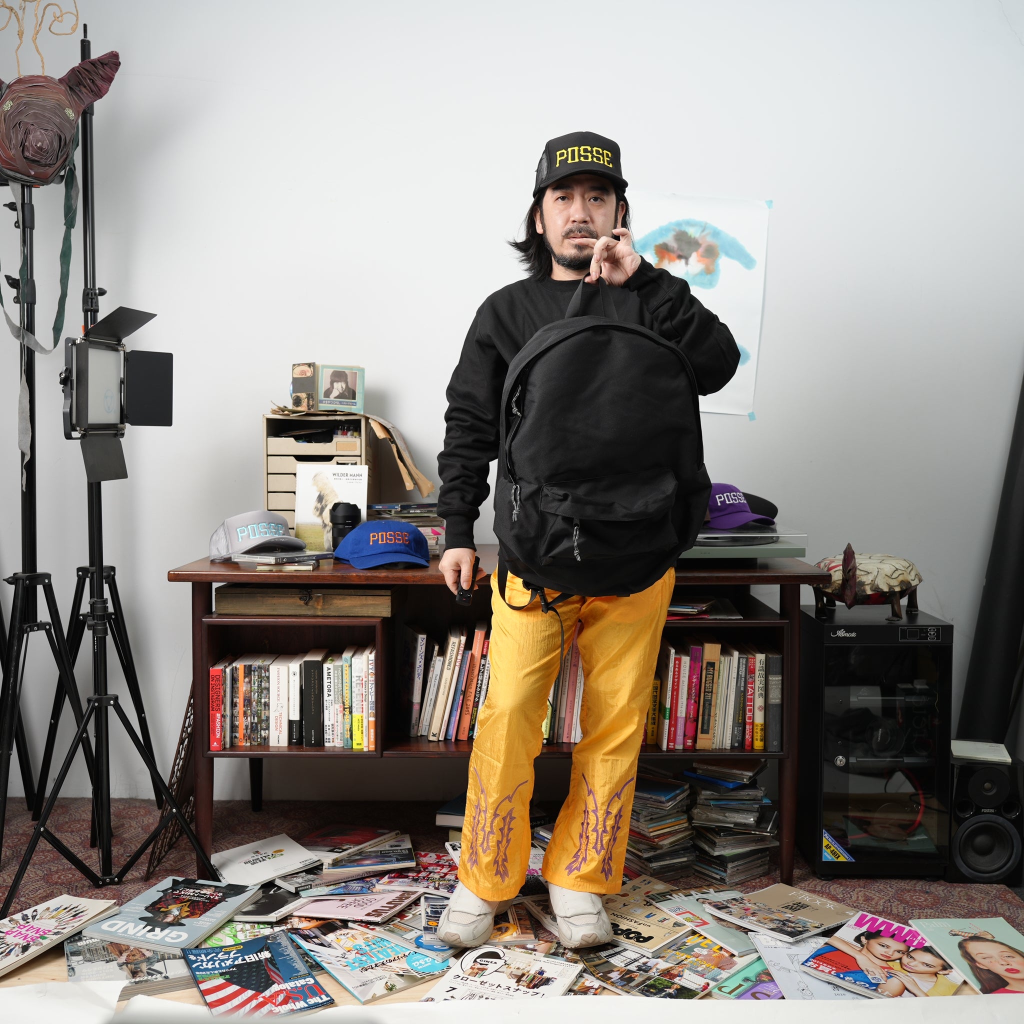 ok241-201 | Backpack | Color:Black【OK_オーケー】