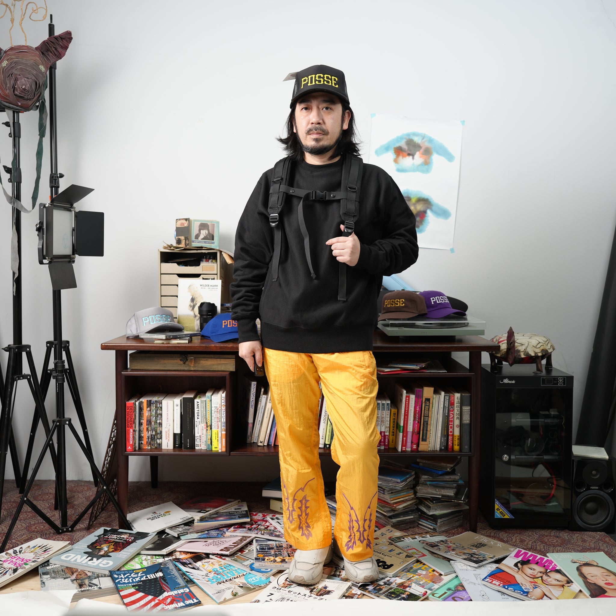 ok241-201 | Backpack | Color:Black【OK_オーケー】