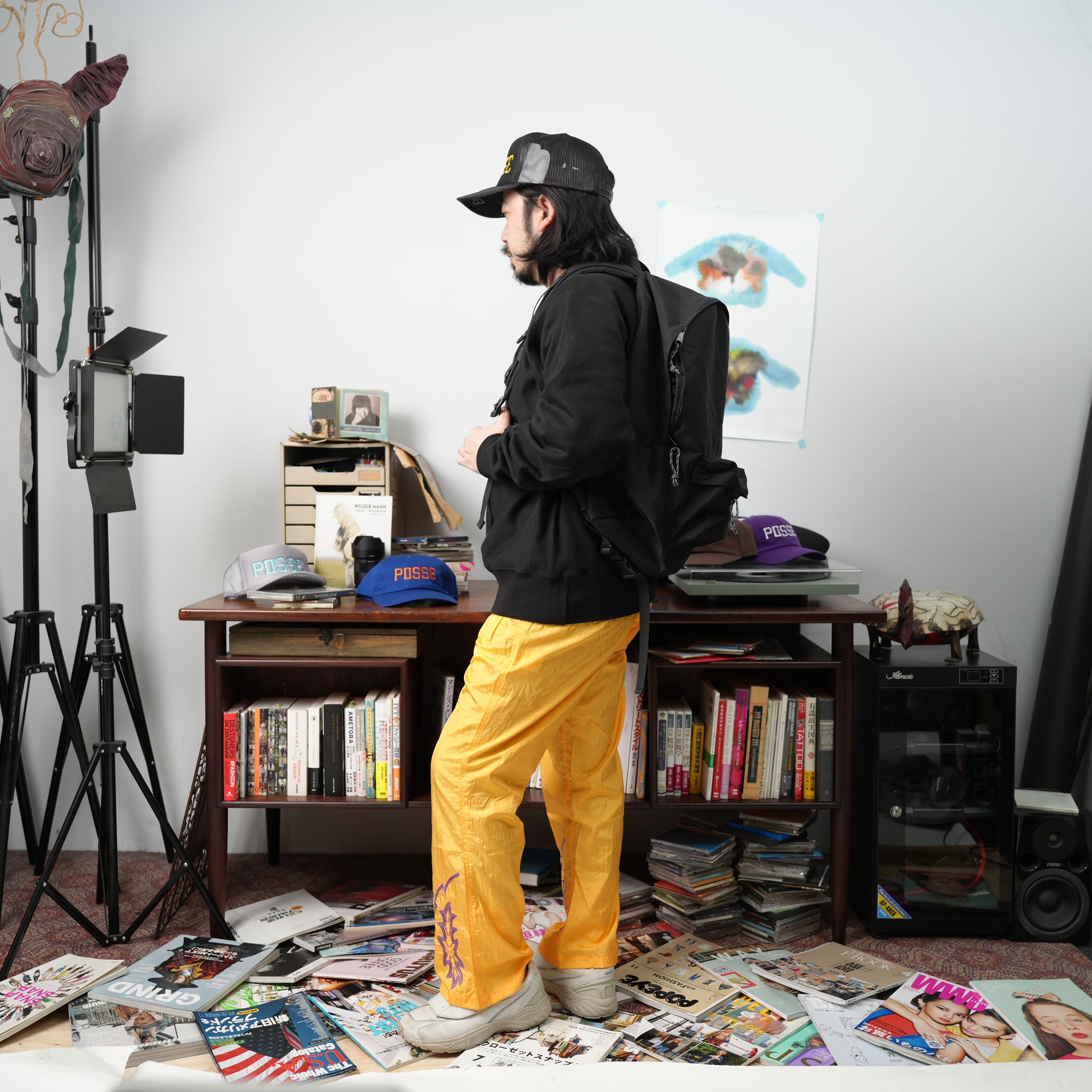 ok241-201 | Backpack | Color:Black【OK_オーケー】