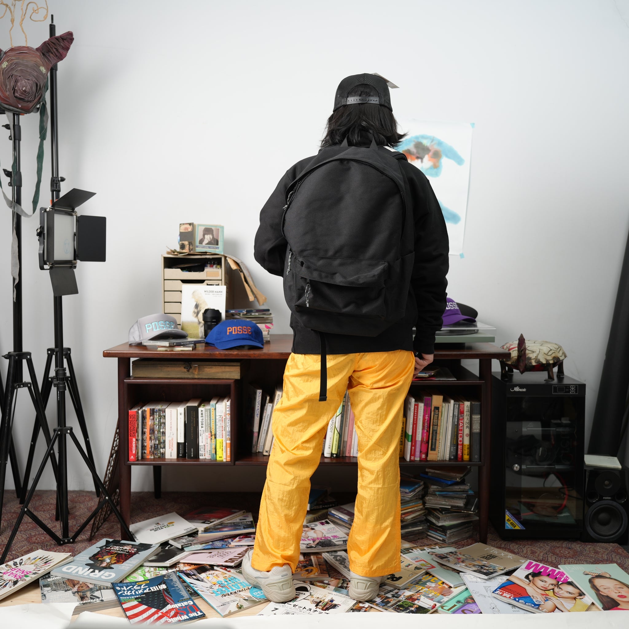 ok241-201 | Backpack | Color:Black【OK_オーケー】