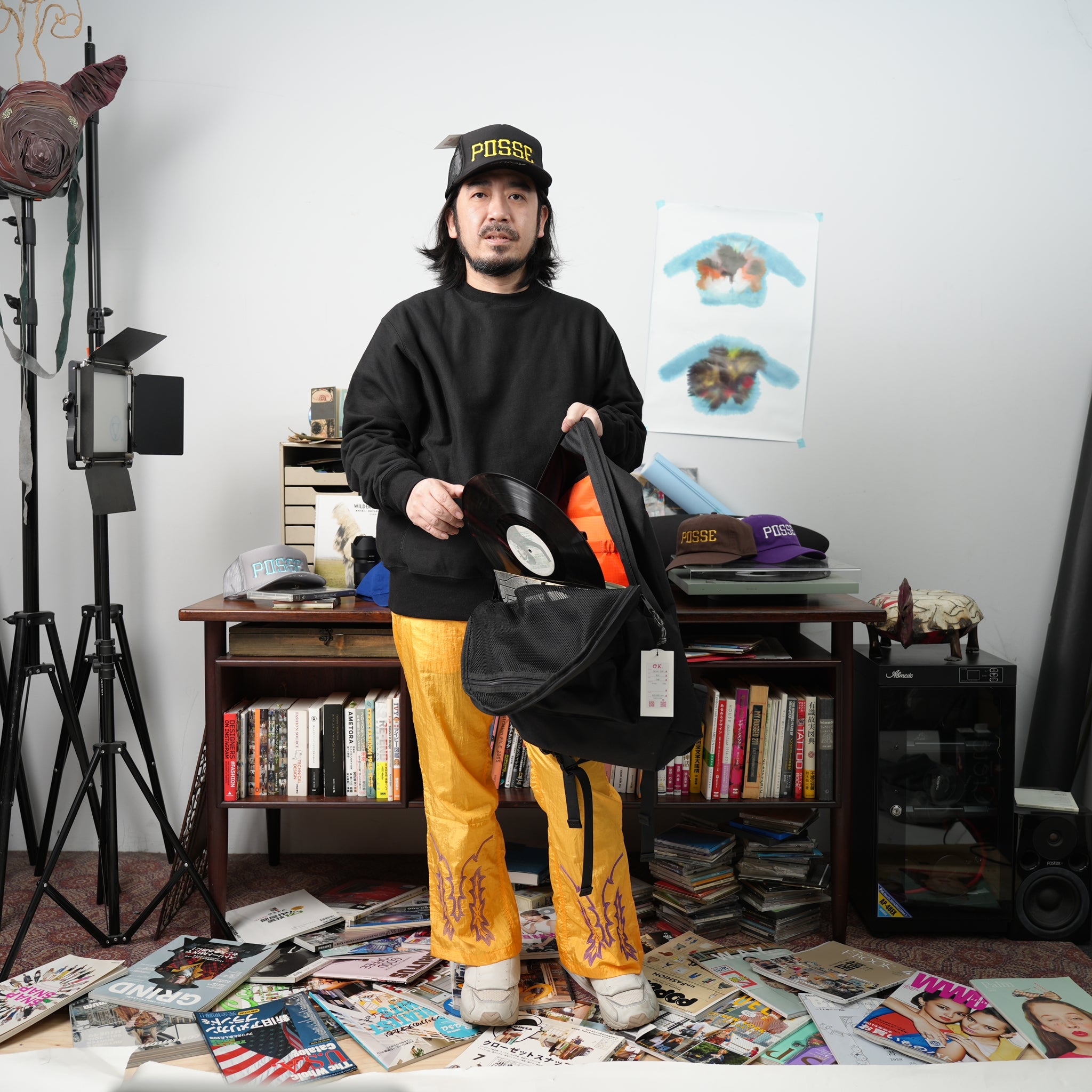 ok241-201 | Backpack | Color:Black【OK_オーケー】