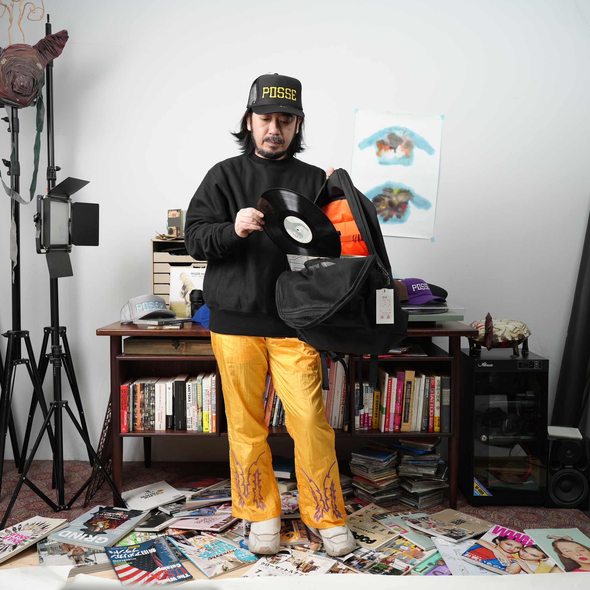 ok241-201 | Backpack | Color:Black【OK_オーケー】