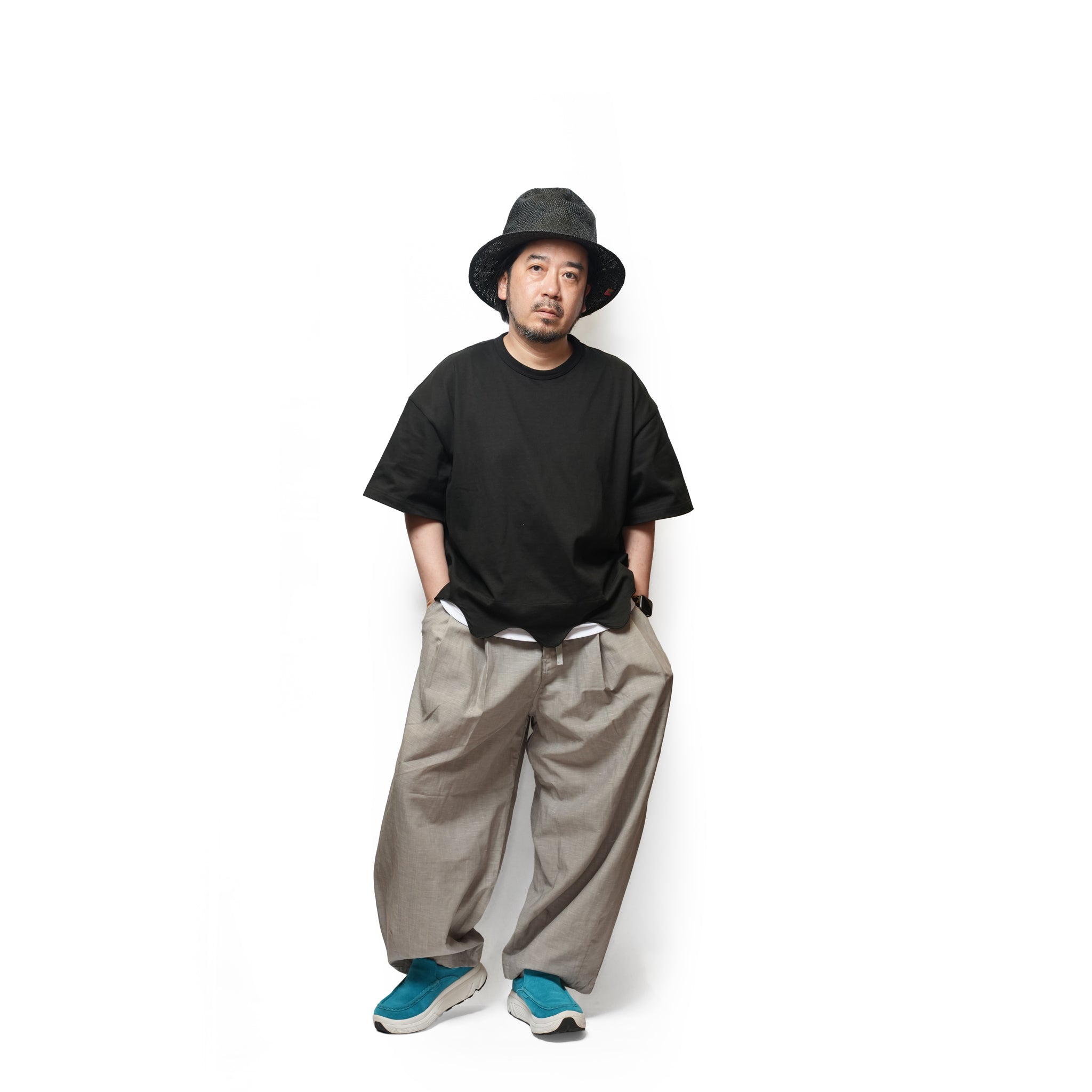 BAREL PANTS – 02-Gray | NASNGWAM
