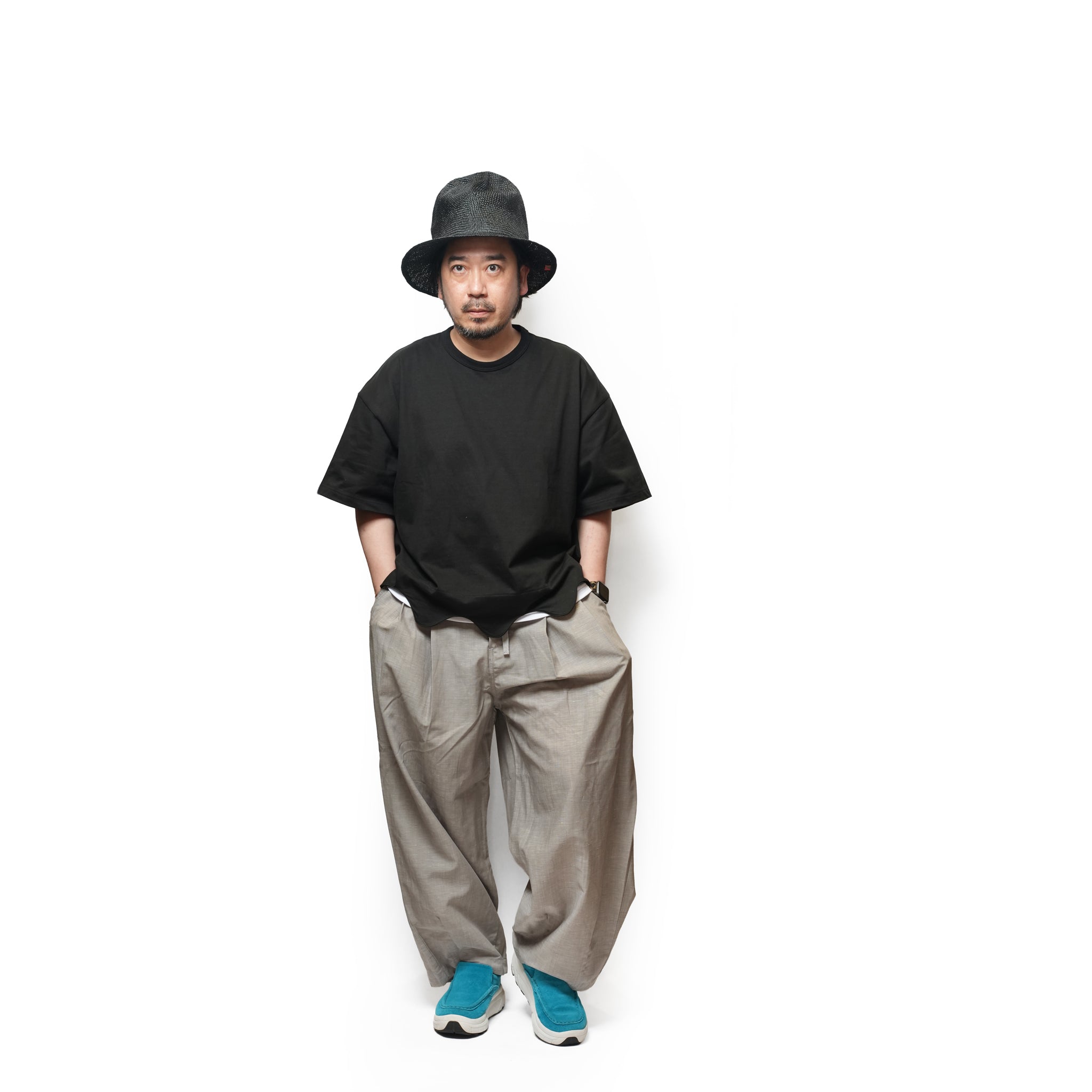 BAREL PANTS – 02-Gray | NASNGWAM
