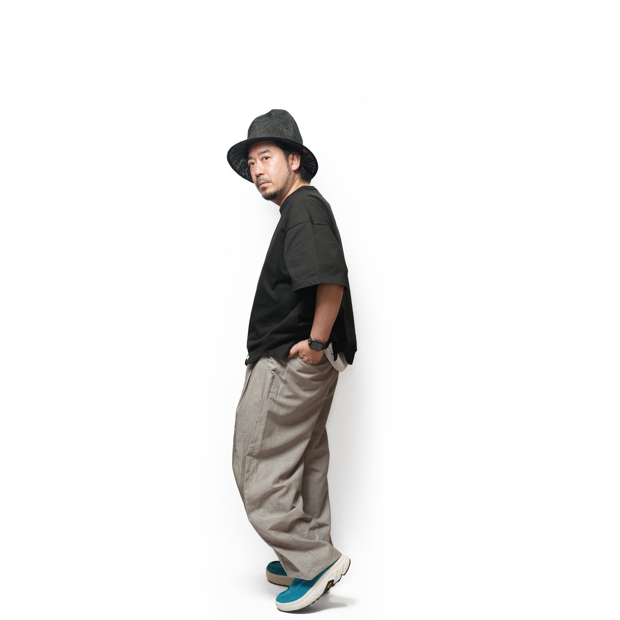 BAREL PANTS – 02-Gray | NASNGWAM