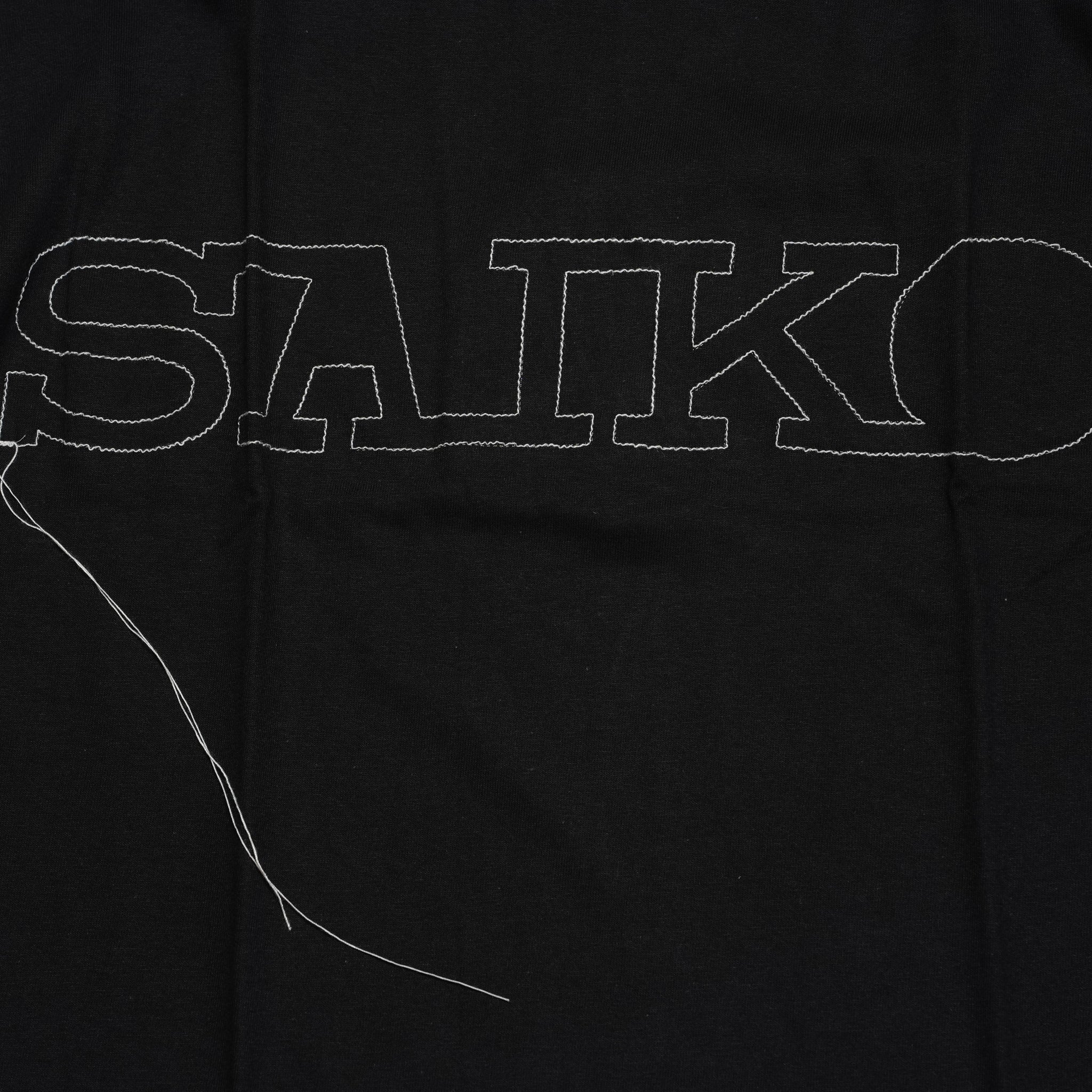SAIKO STITCH S/S TEE – Black | OK【ネコポス選択可能】
