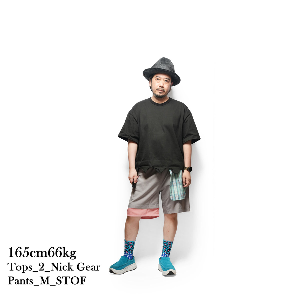 MELTING MIX SHORT PANTS– Grey | STOF