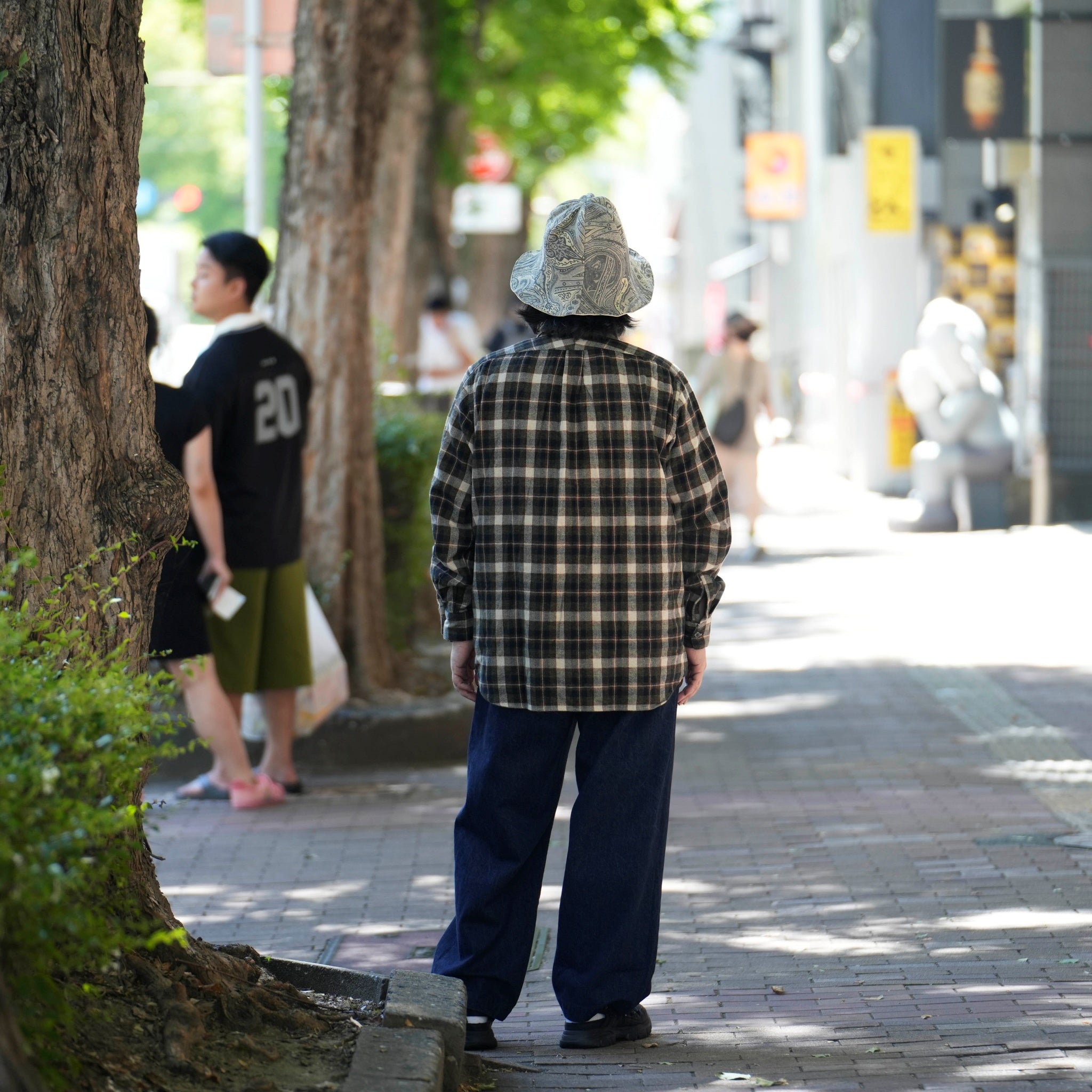 BP-03_INDIGO | BAGS EASY PANTS-STONE BIO DENIM | Color:Indigo【CATTA_カッタ】