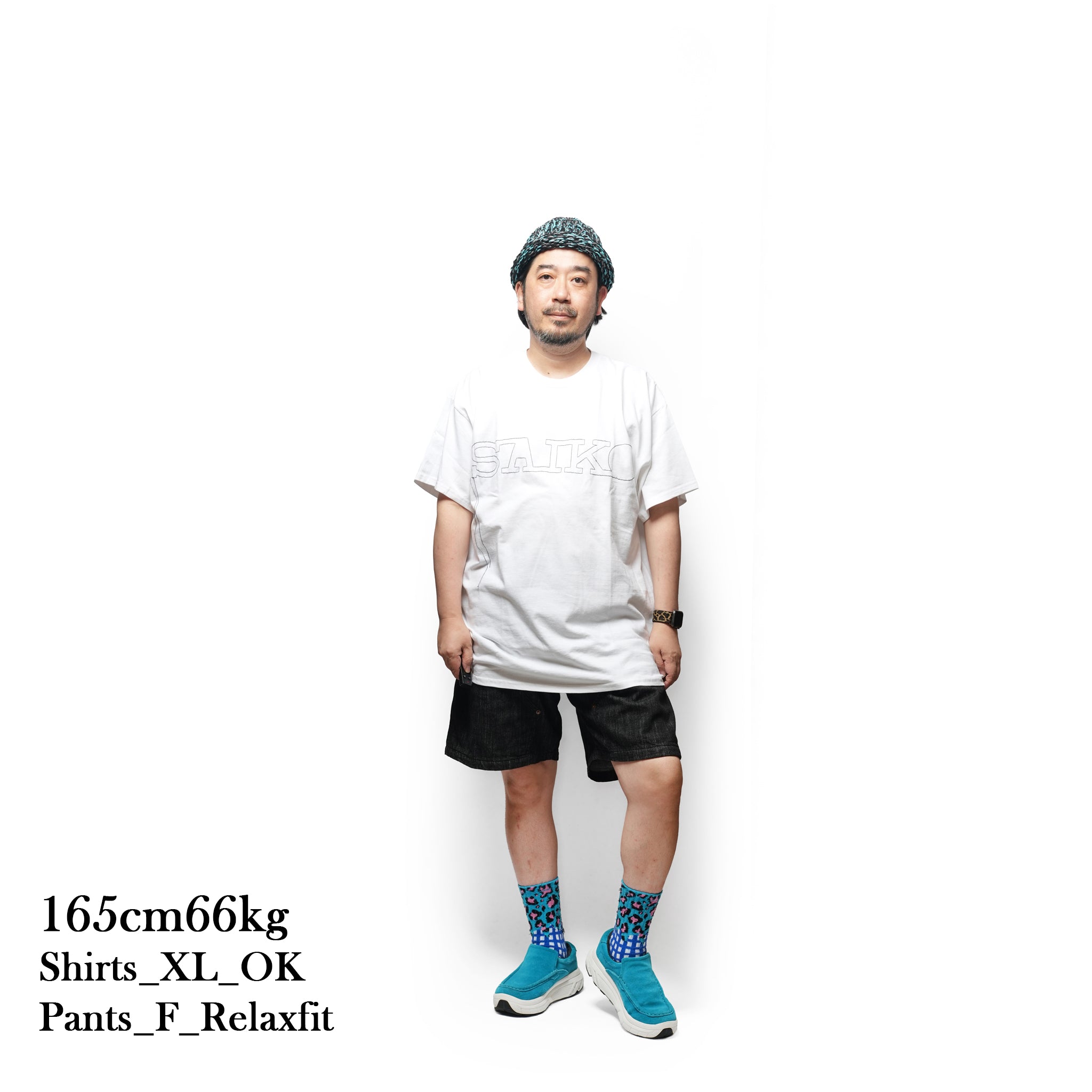 SAIKO STITCH S/S TEE – White | OK【ネコポス選択可能】