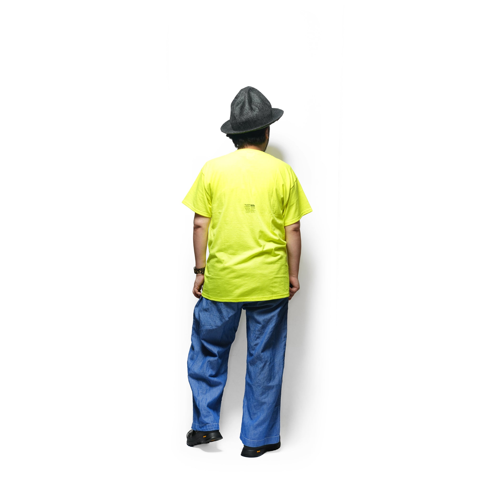 SAIKO STITCH S/S TEE – N/Yellow | OK【ネコポス選択可能】