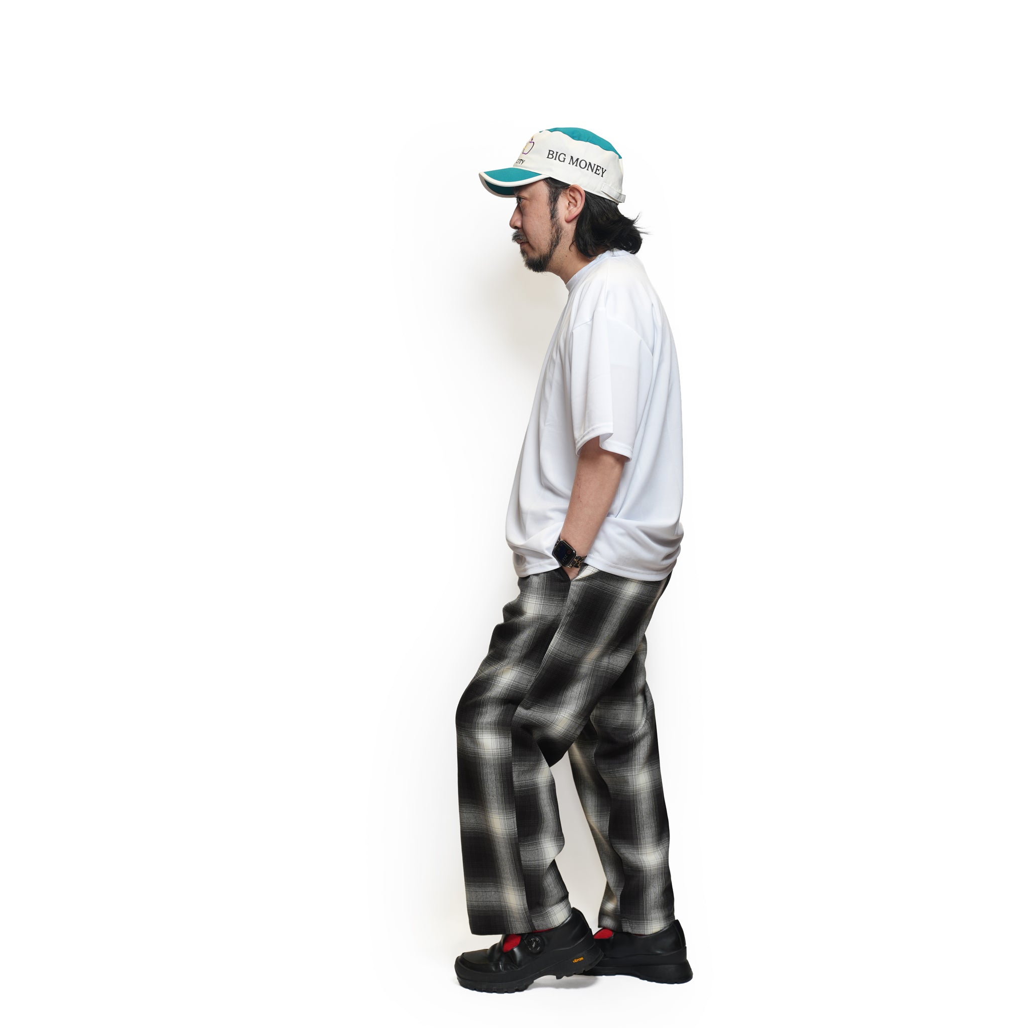 Pants | Color_Black/Ivory | No_p-5000_Black/Ivory【CALTOP_キャルトップ】