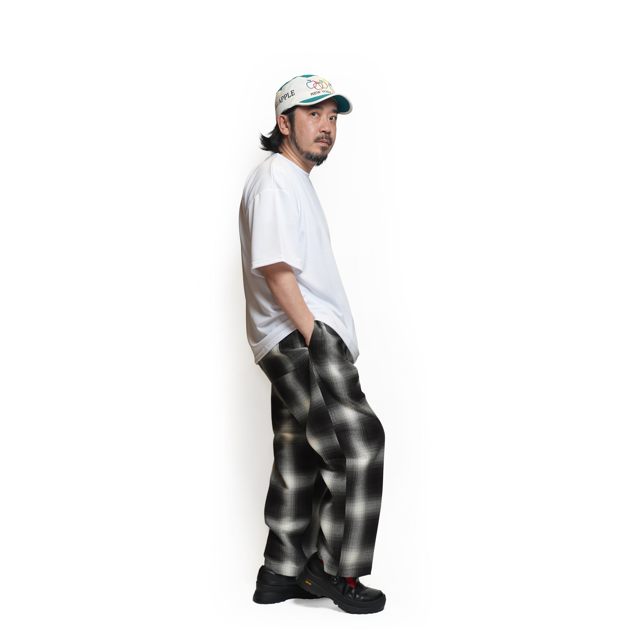 Pants | Color_Black/Ivory | No_p-5000_Black/Ivory【CALTOP_キャルトップ】