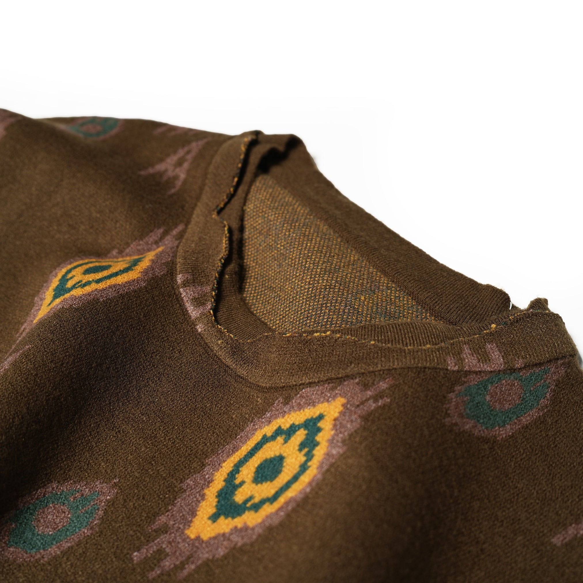 (A)crypsis® 2024 S/S 3D Disruptive Totem Knit Top / Dark Green | Size:Free【(A)CRYPSIS®】【SEIVSON_セイヴソン】【archive】
