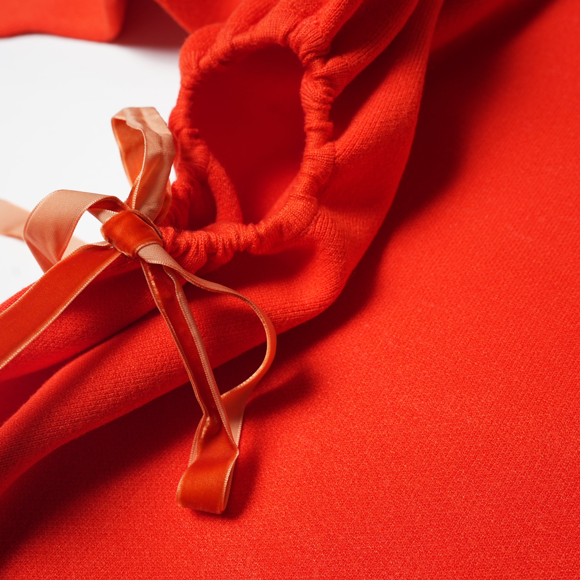 Art Knit Dress | Color:Black / Valencia Orange【AMBERGLEAM_アンバーグリーム】| 1149131218