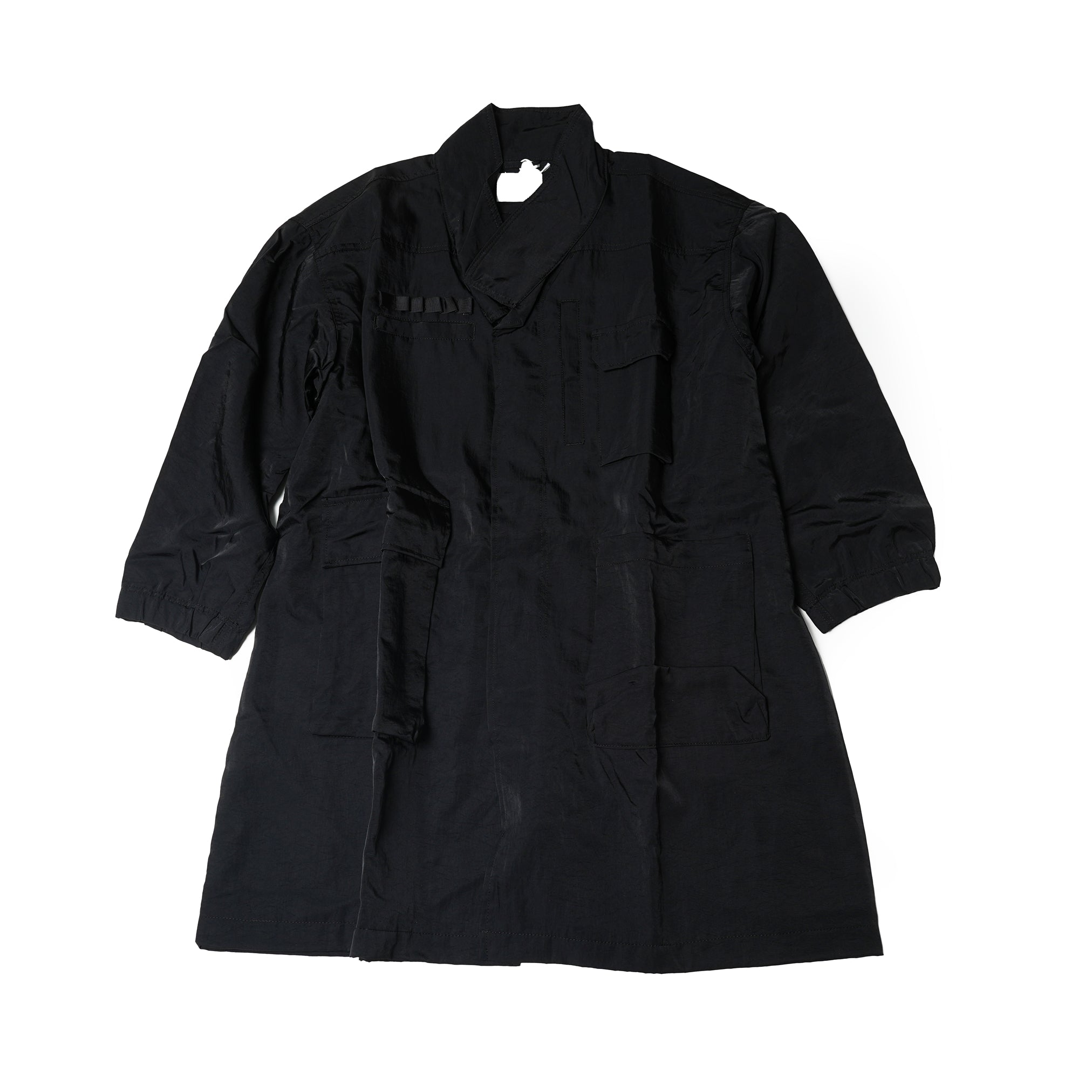 Traveling Nylon Coat – Black | VARDE77