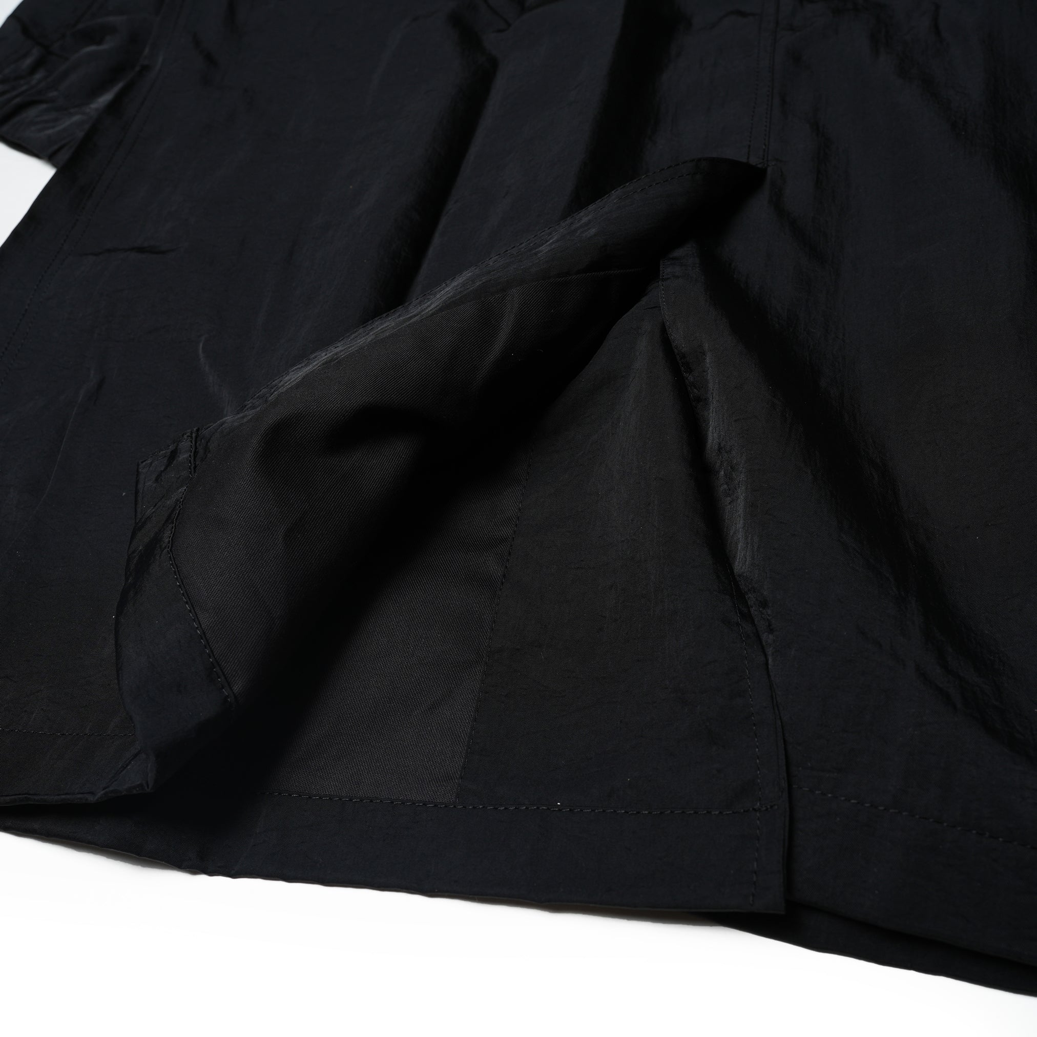 Traveling Nylon Coat – Black | VARDE77