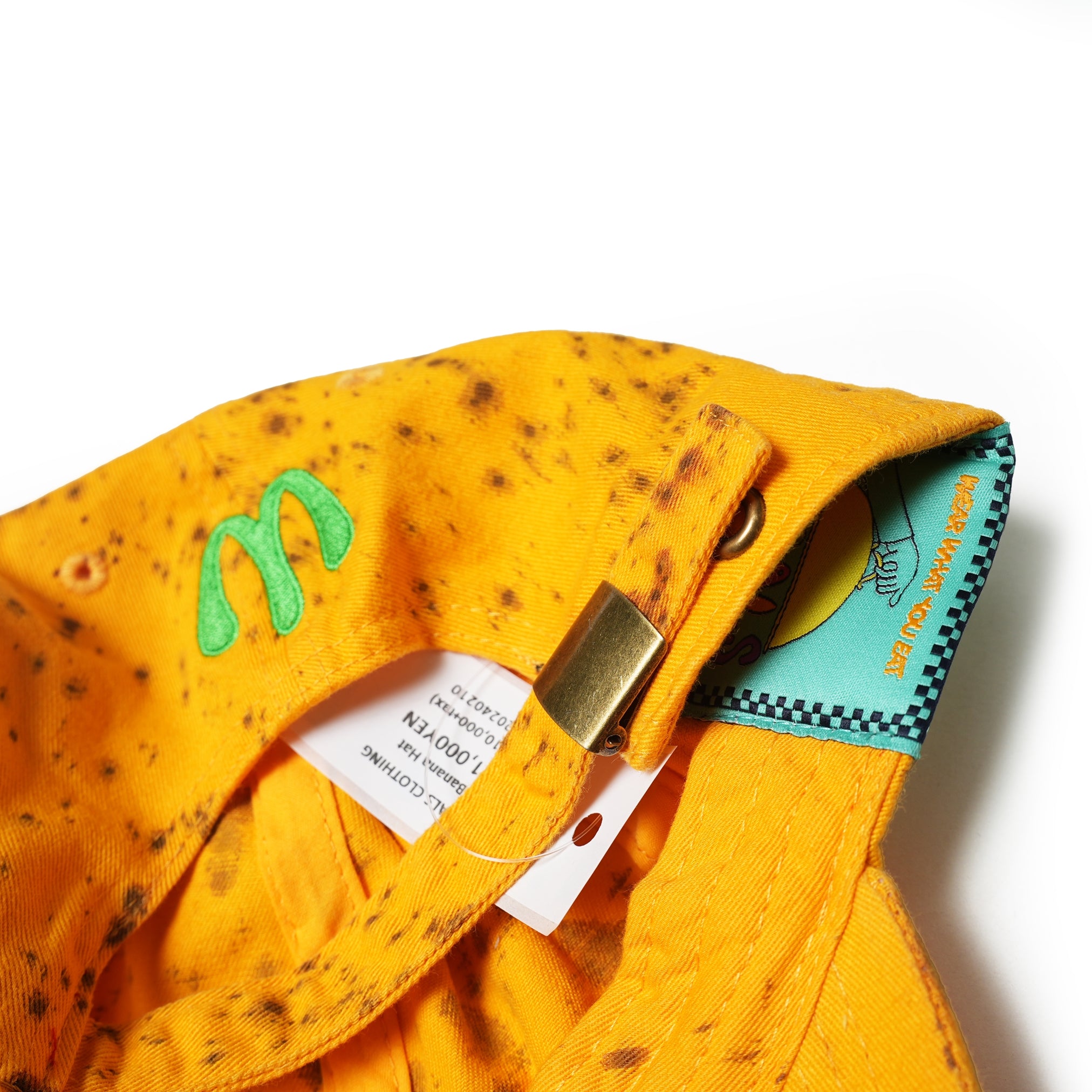 MC10-Ban-SS24 | Banana Hat | Color:Banana【MEALS CLOTHING_ミールズクロージング】